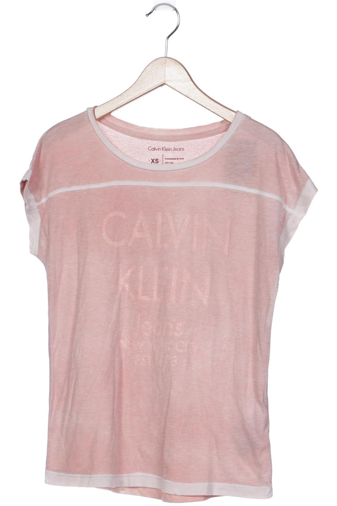 

Calvin Klein Damen T-Shirt, pink, Gr. 34