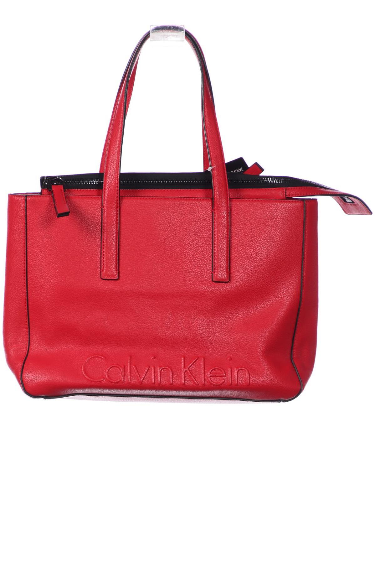 

Calvin Klein Damen Handtasche, rot