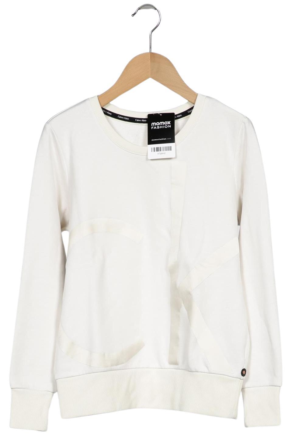 

Calvin Klein Damen Sweatshirt, cremeweiß, Gr. 36