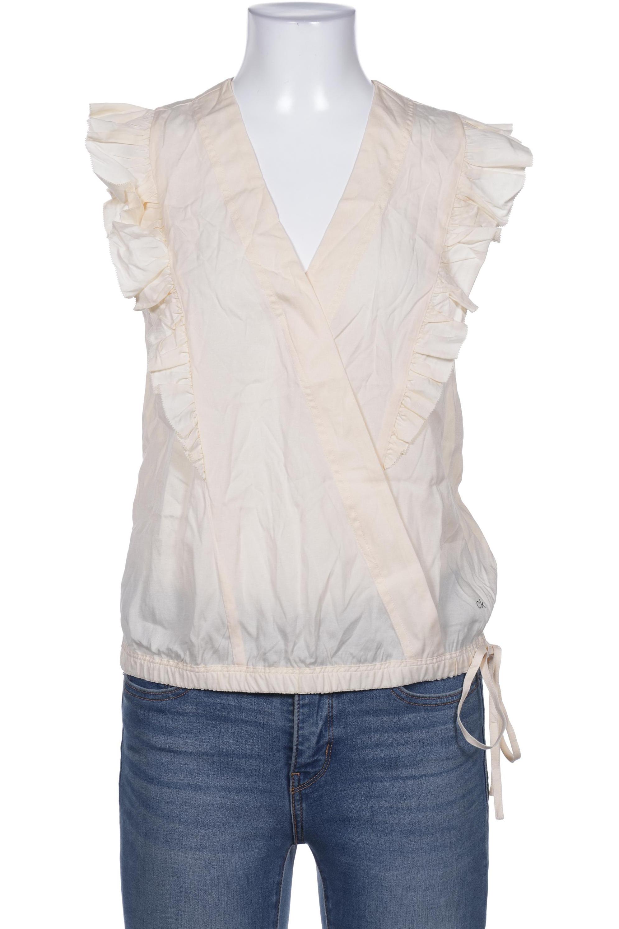 

Calvin Klein Damen Bluse, cremeweiß