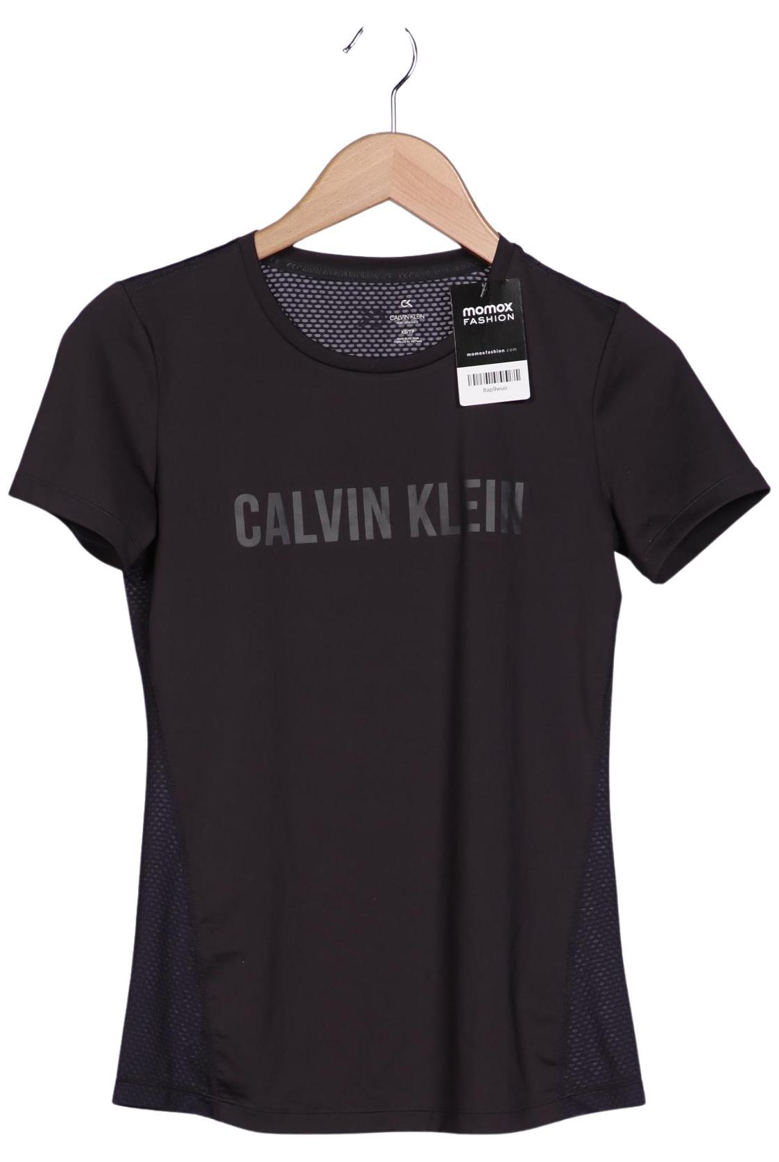 

Calvin Klein Damen T-Shirt, schwarz, Gr. 34