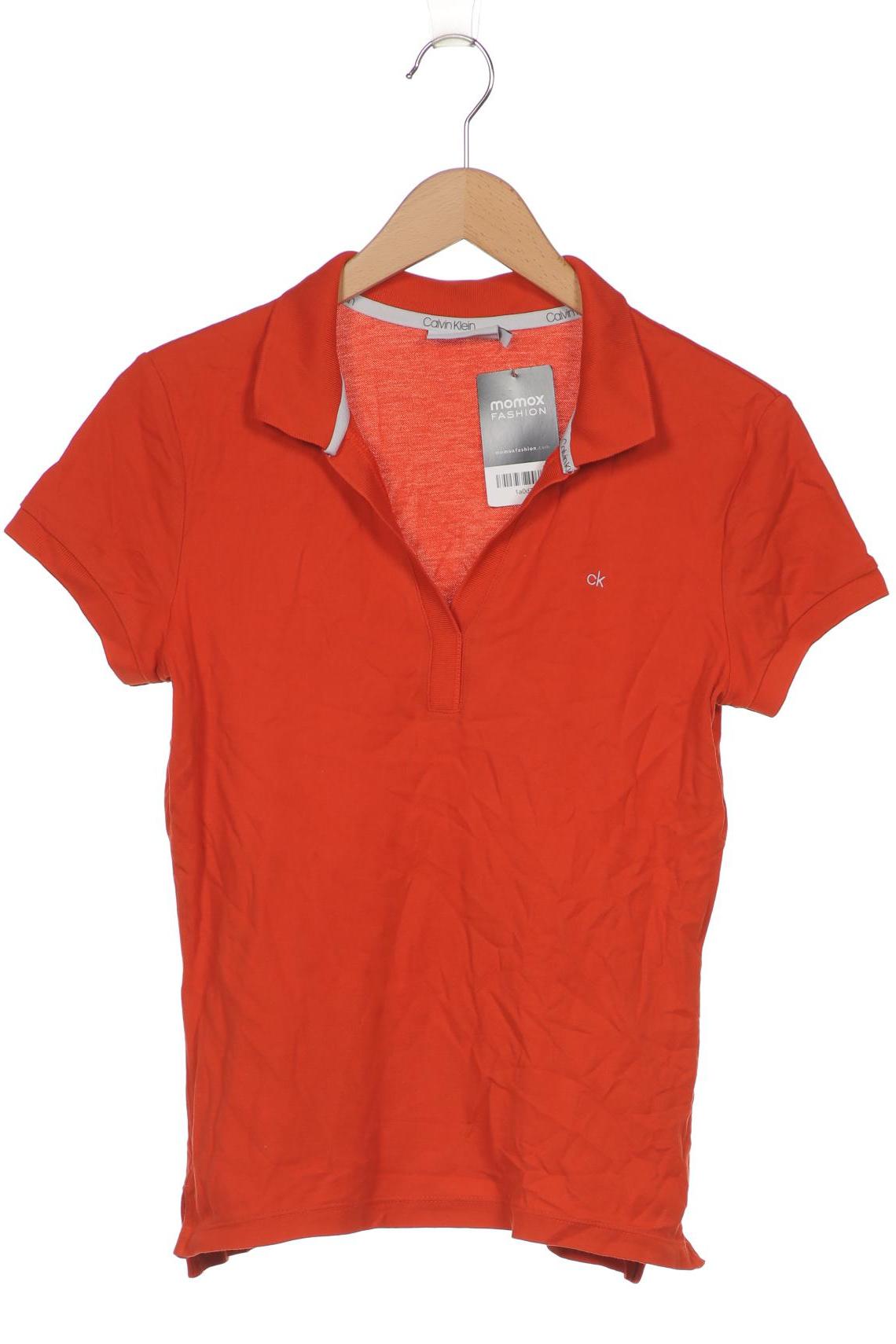 

Calvin Klein Damen Poloshirt, orange