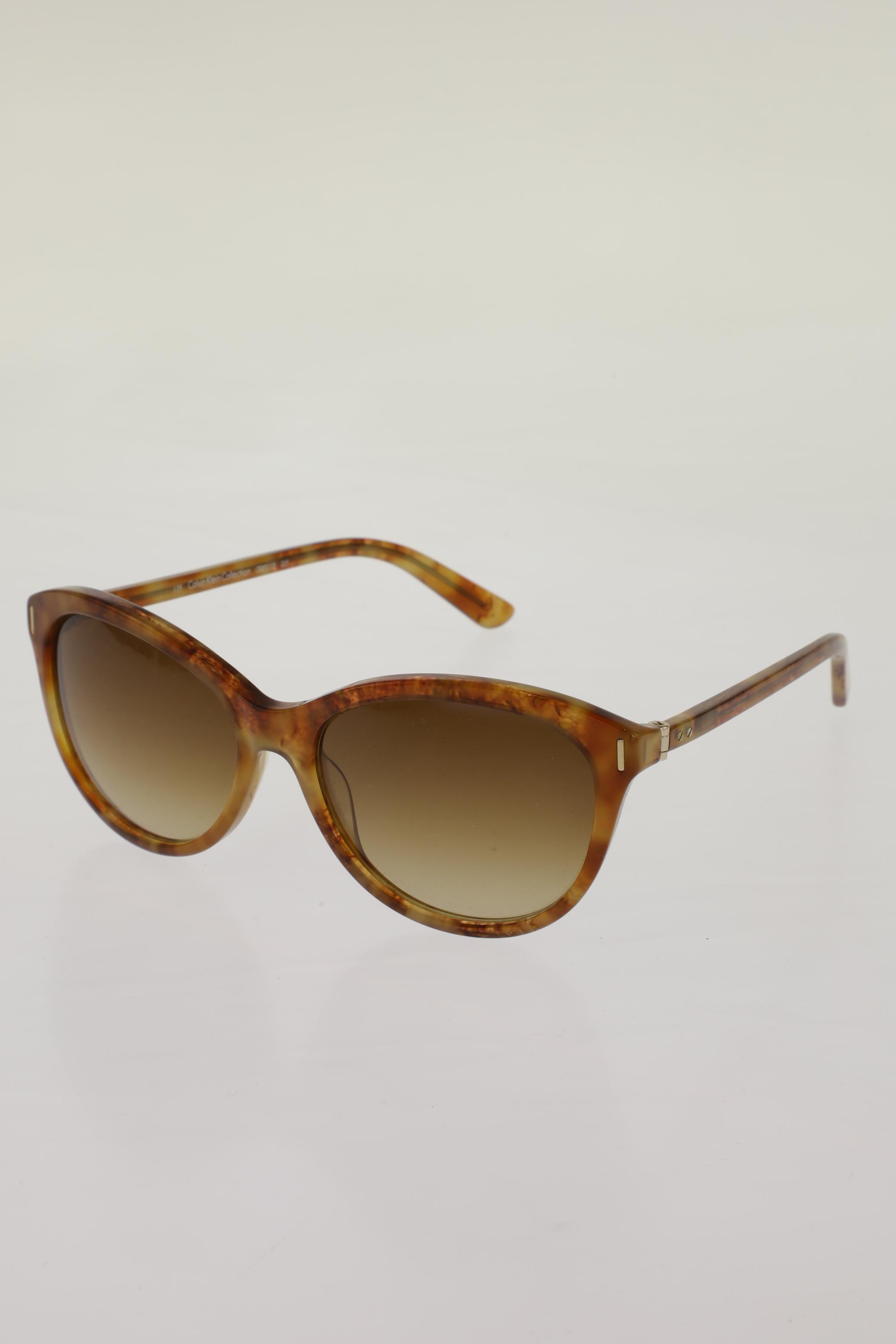 

Calvin Klein Damen Sonnenbrille, braun, Gr.