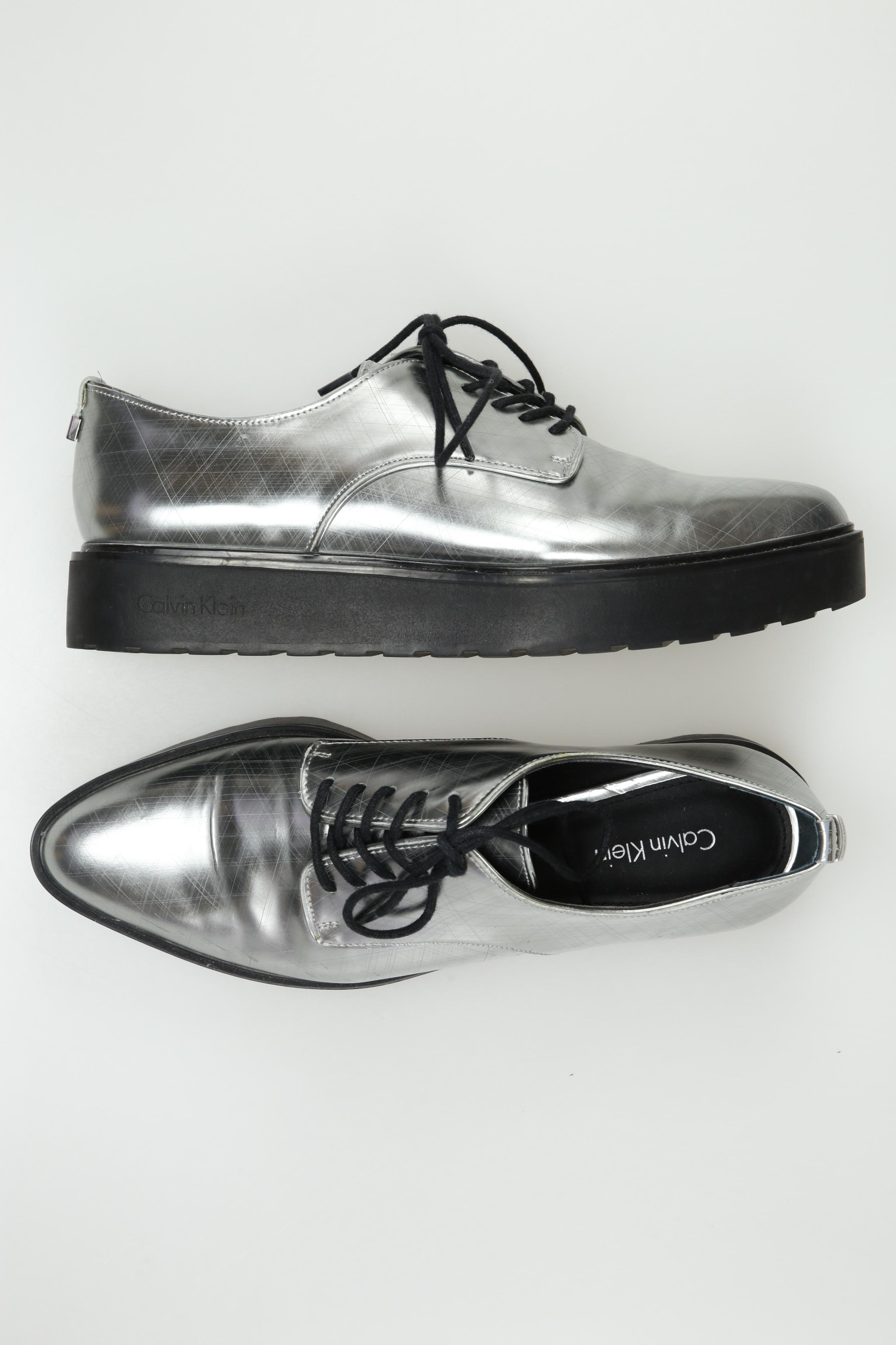 

Calvin Klein Damen Halbschuh, silber, Gr. 37