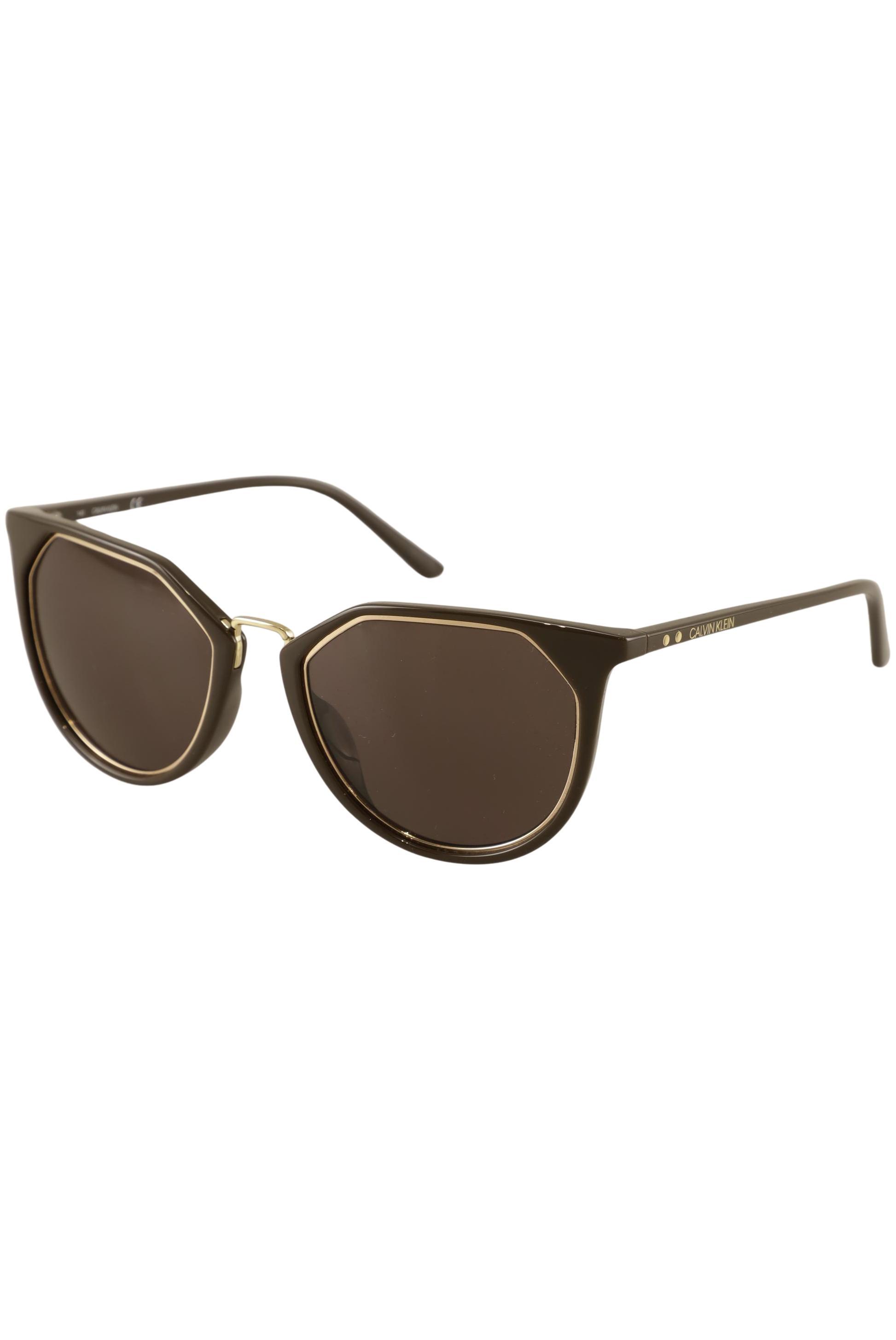 

Calvin Klein Damen Sonnenbrille, braun, Gr.