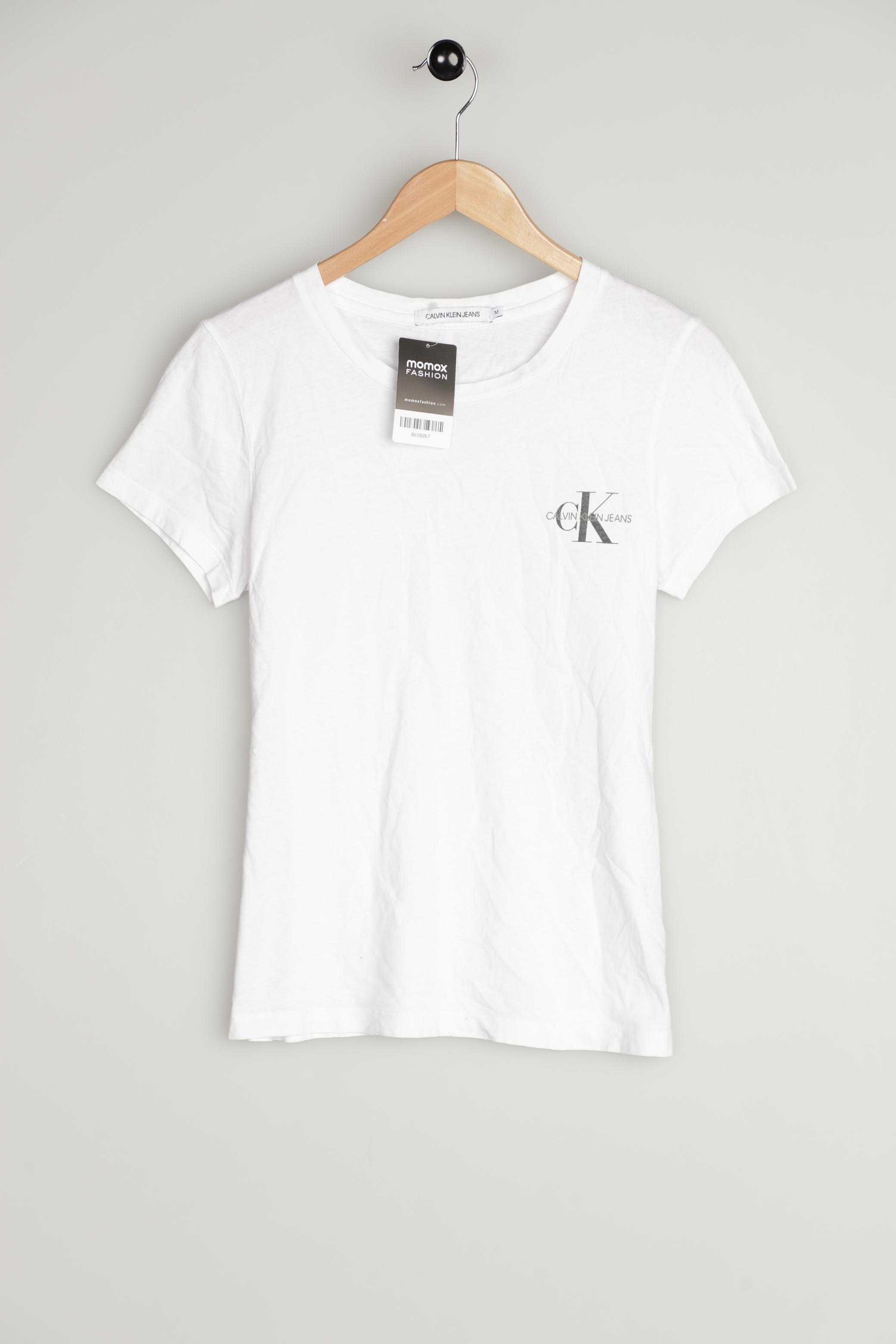 

Calvin Klein Damen T-Shirt, weiß, Gr. 38