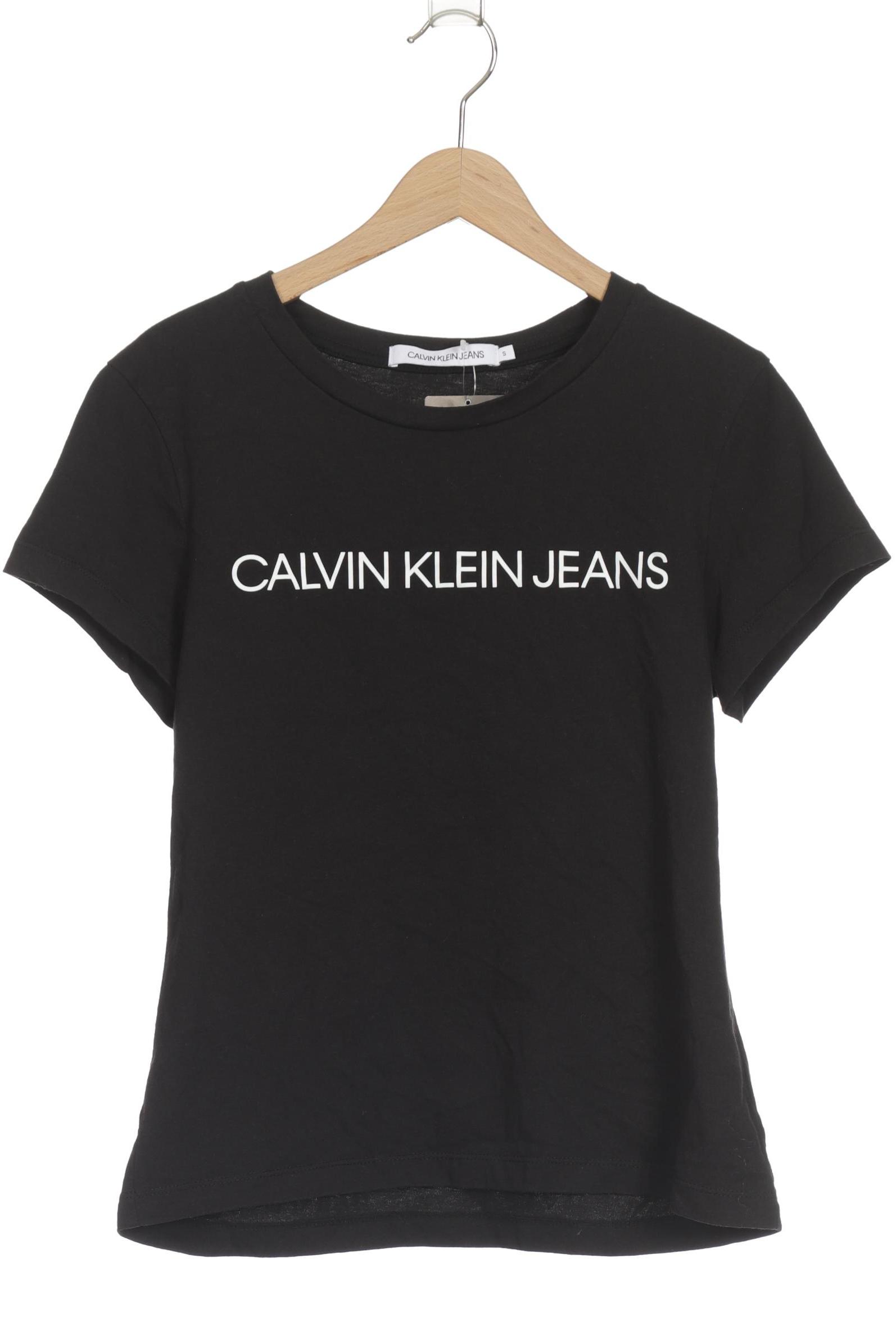 

Calvin Klein Damen T-Shirt, schwarz, Gr. 36