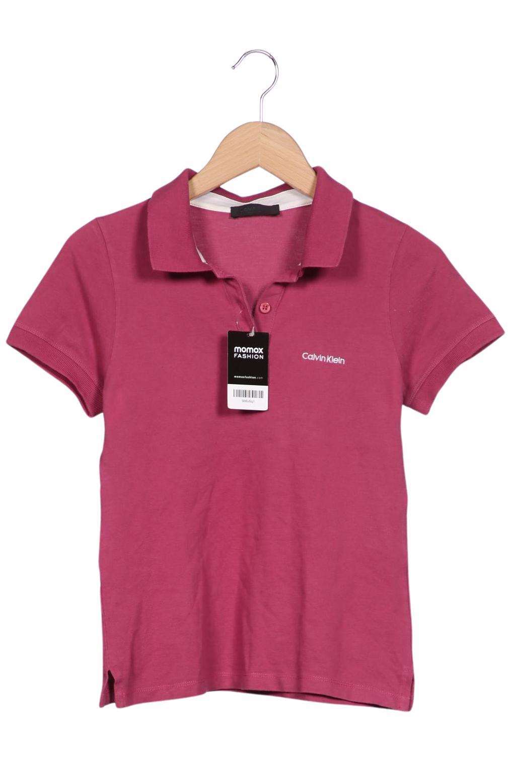 

Calvin Klein Damen Poloshirt, pink, Gr. 34