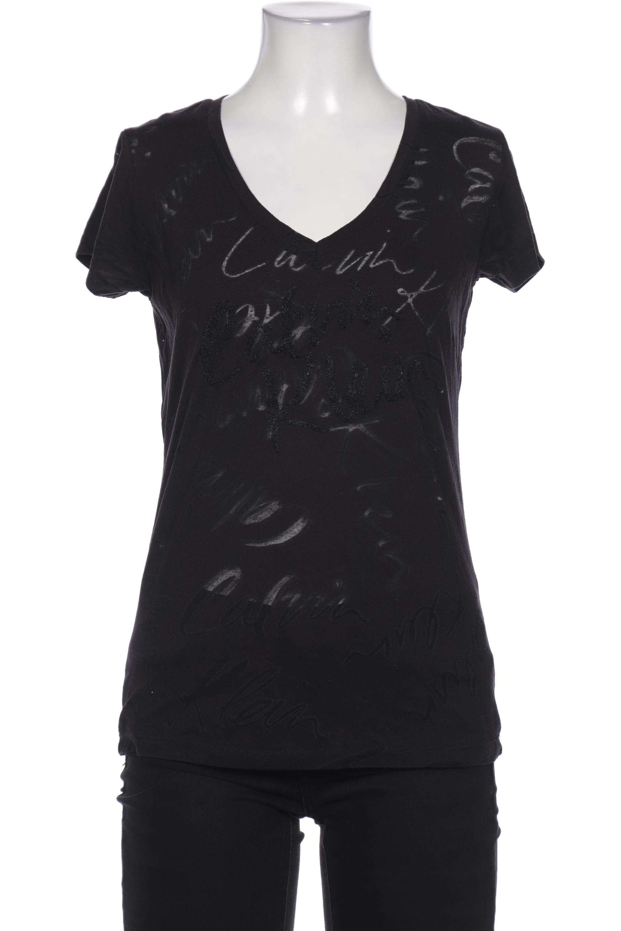 

Calvin Klein Damen T-Shirt, schwarz, Gr. 34