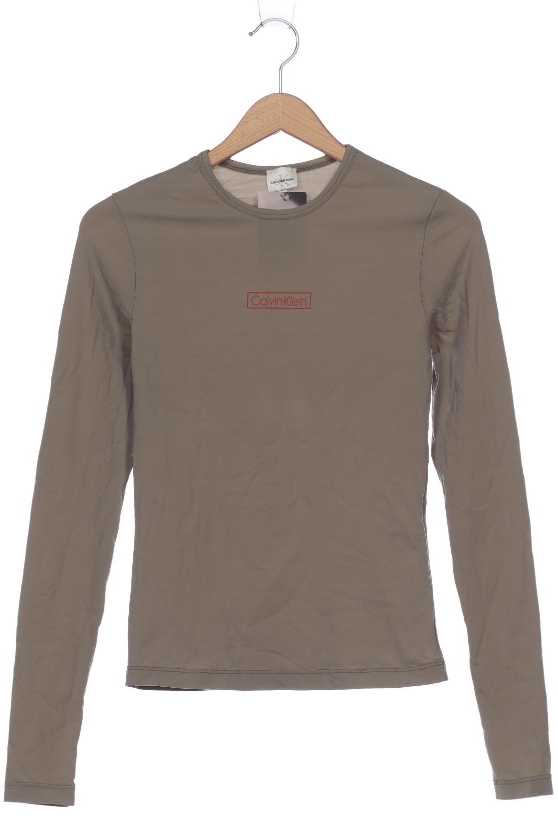 

Calvin Klein Damen Langarmshirt, braun, Gr. 36