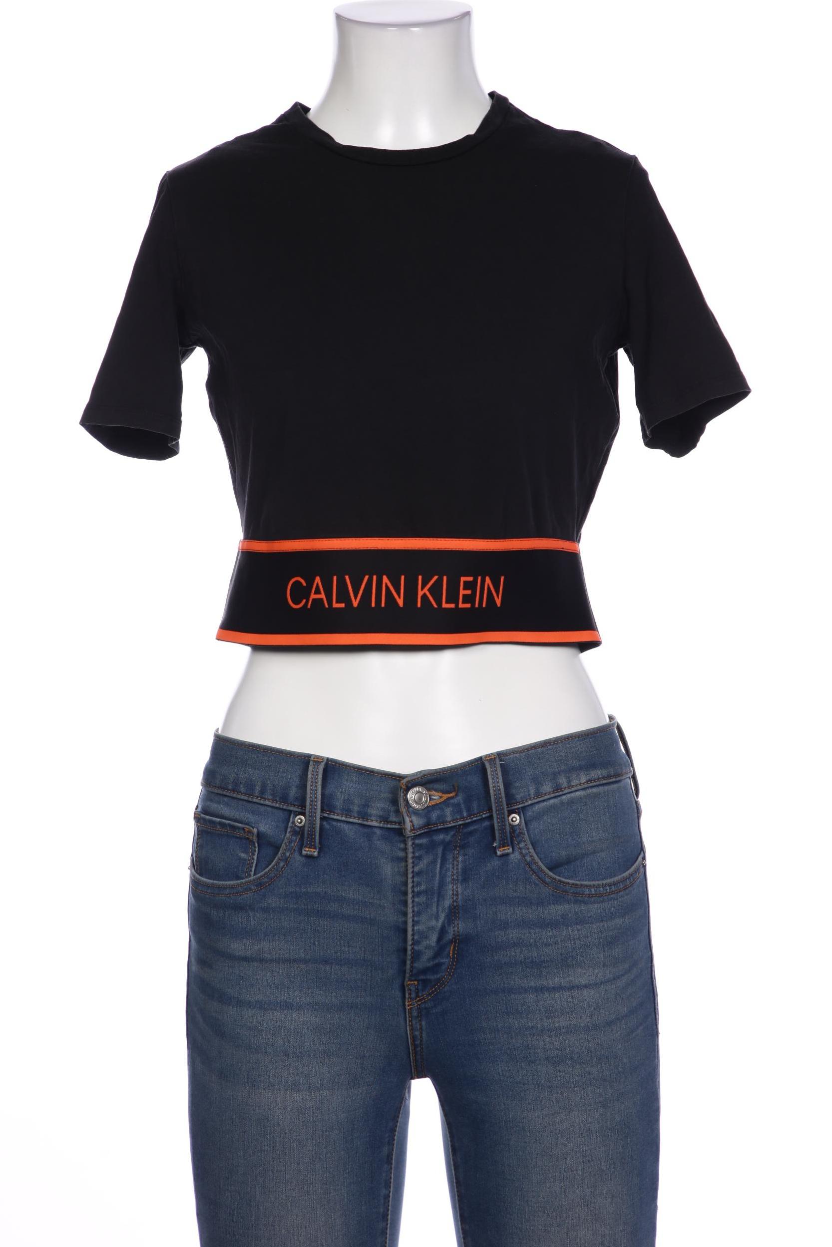 

Calvin Klein Damen T-Shirt, schwarz, Gr. 34