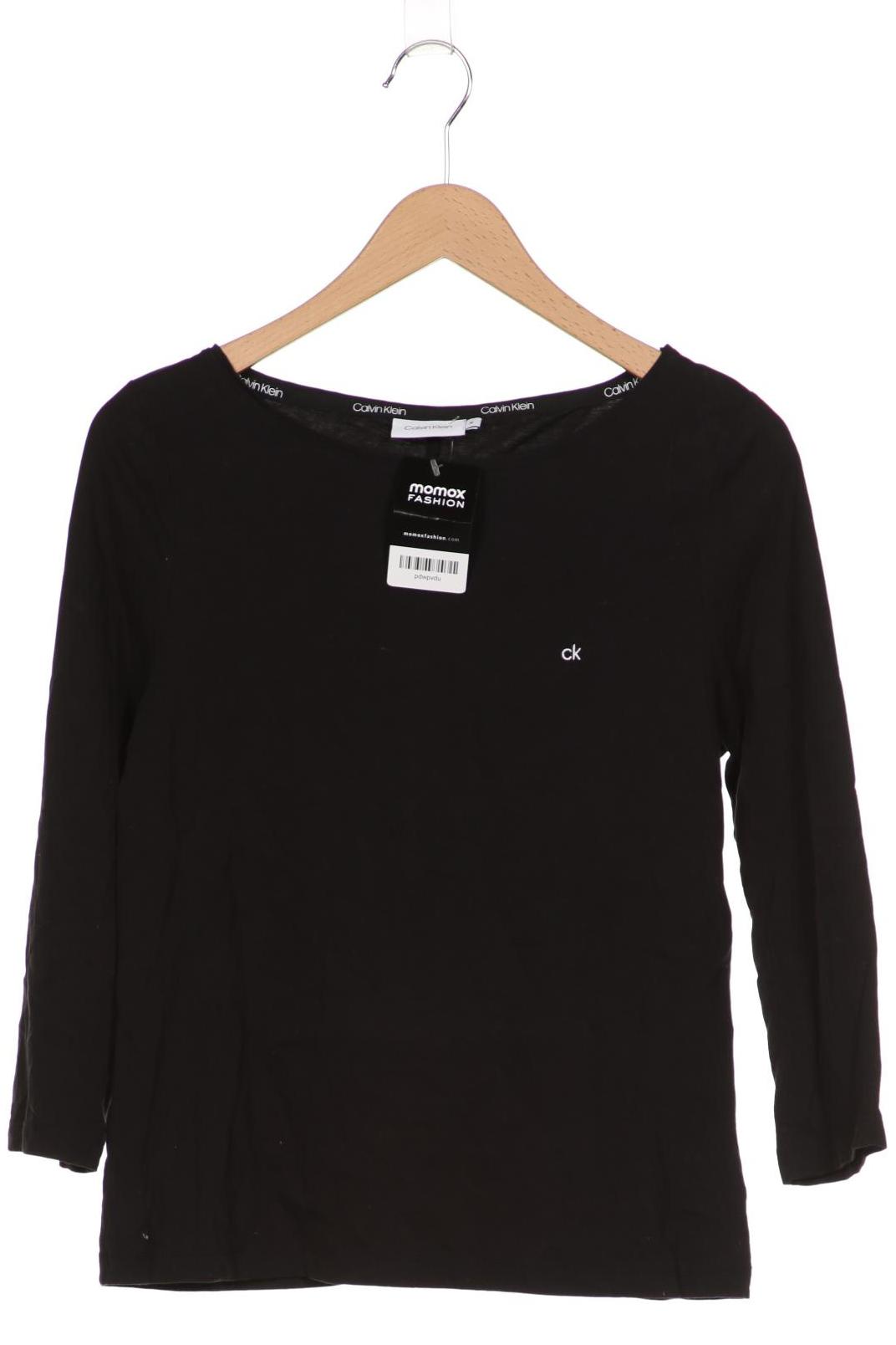 

Calvin Klein Damen Langarmshirt, schwarz, Gr. 38