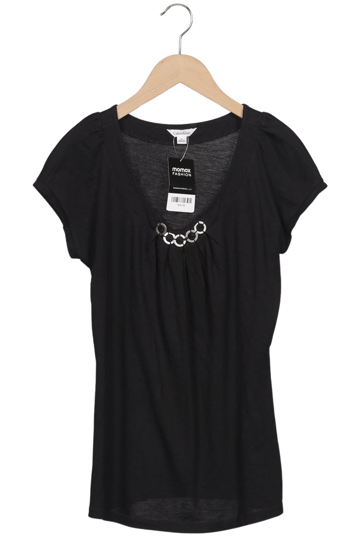 

Calvin Klein Damen T-Shirt, schwarz, Gr. 36