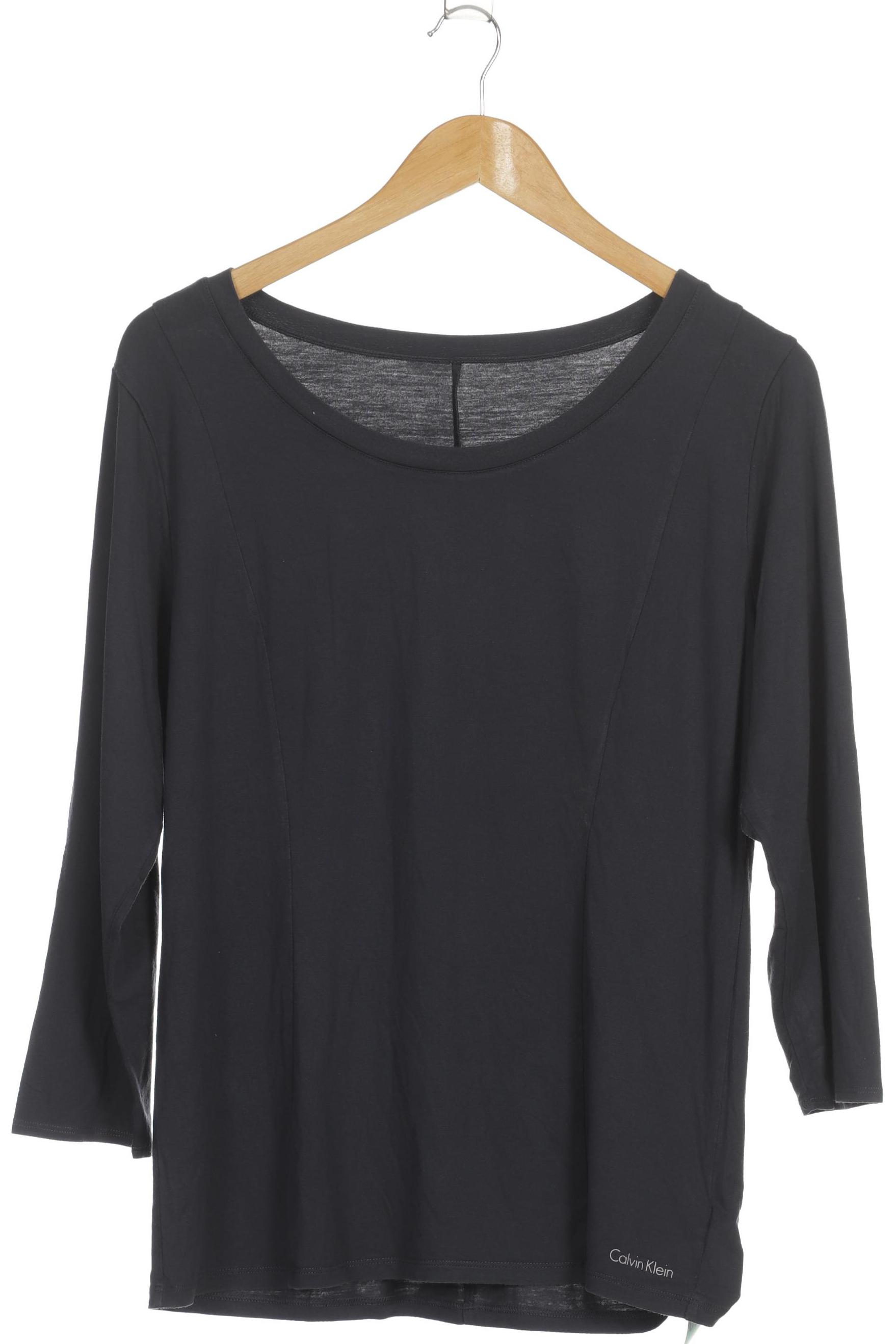 

Calvin Klein Damen Langarmshirt, blau, Gr. 42