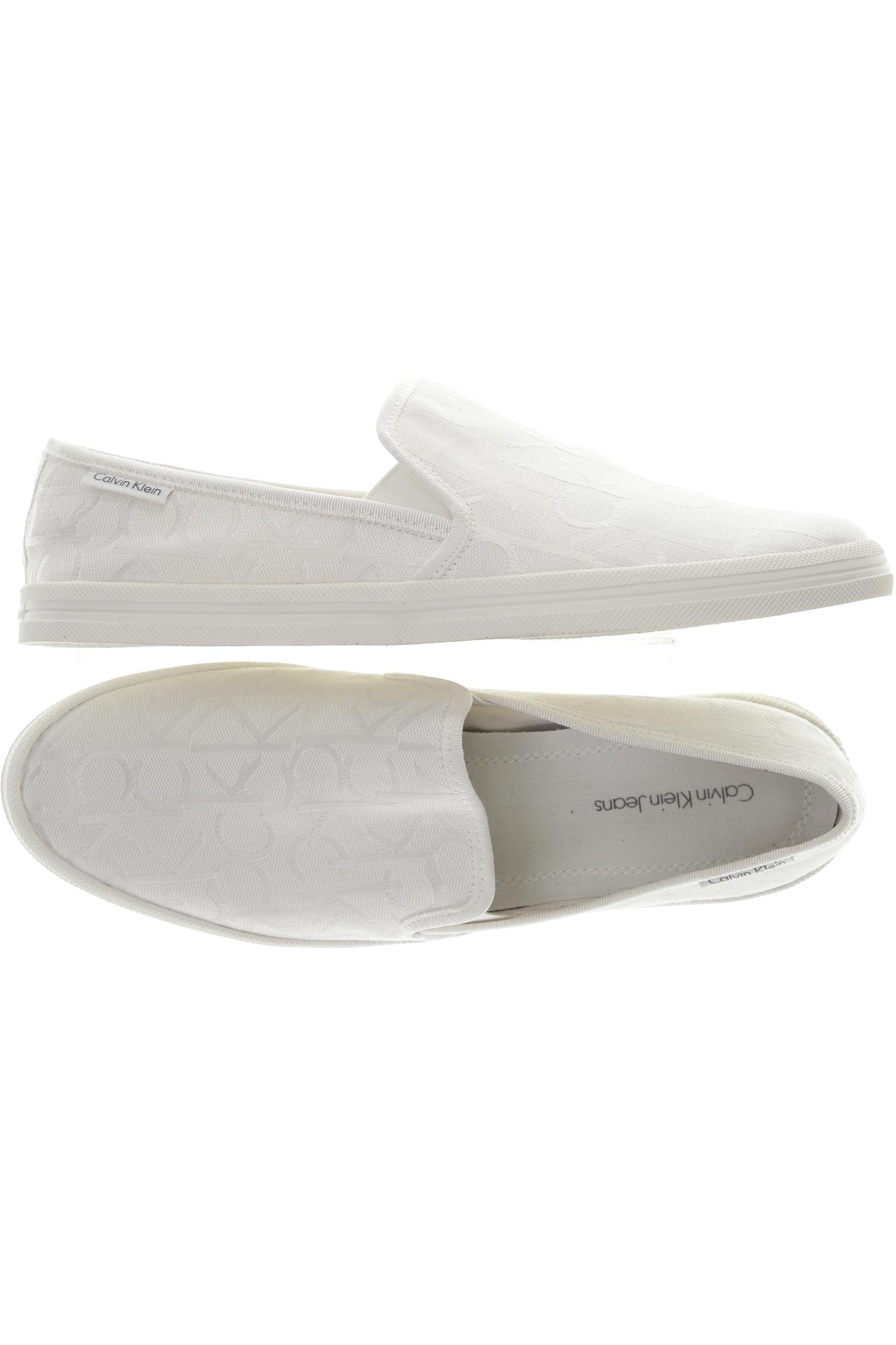 

Calvin Klein Damen Halbschuh, weiß, Gr. 41
