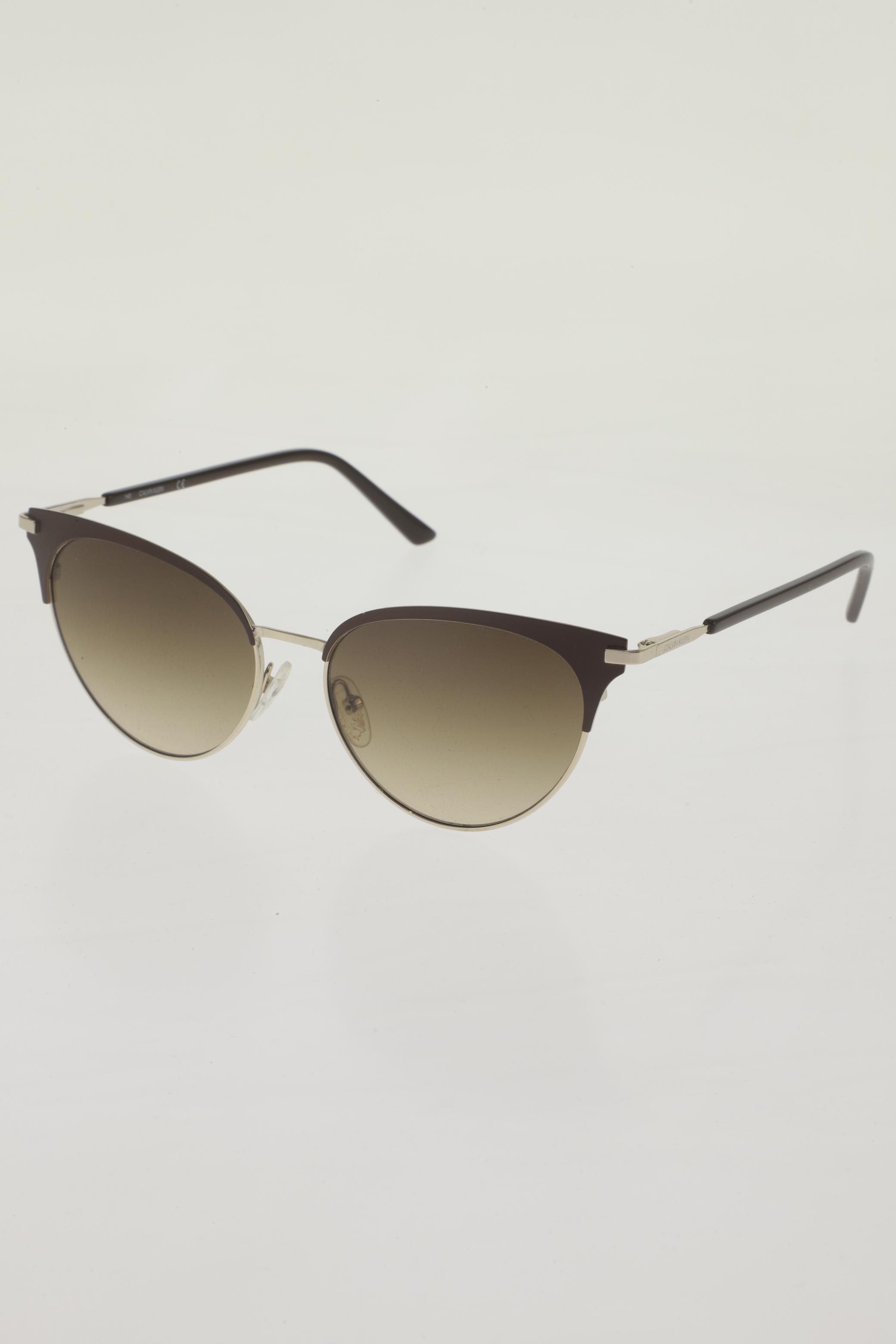 

Calvin Klein Damen Sonnenbrille, braun, Gr.