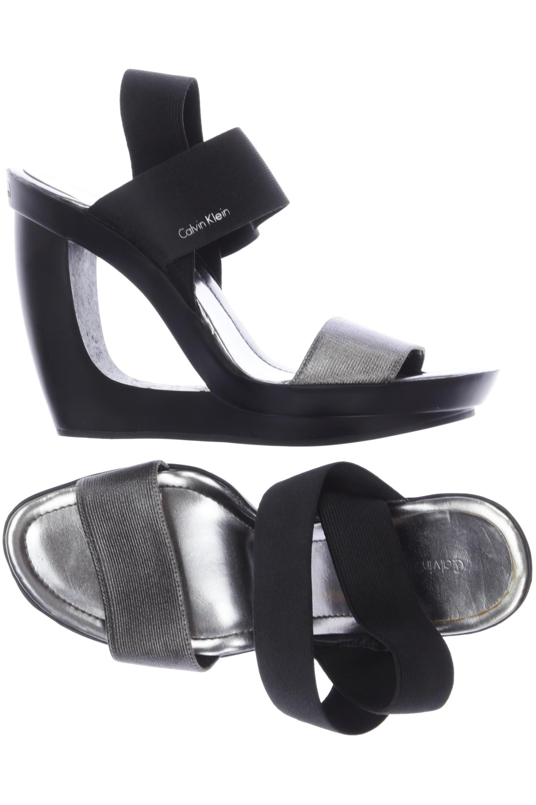

Calvin Klein Damen Sandale, grau, Gr. 40