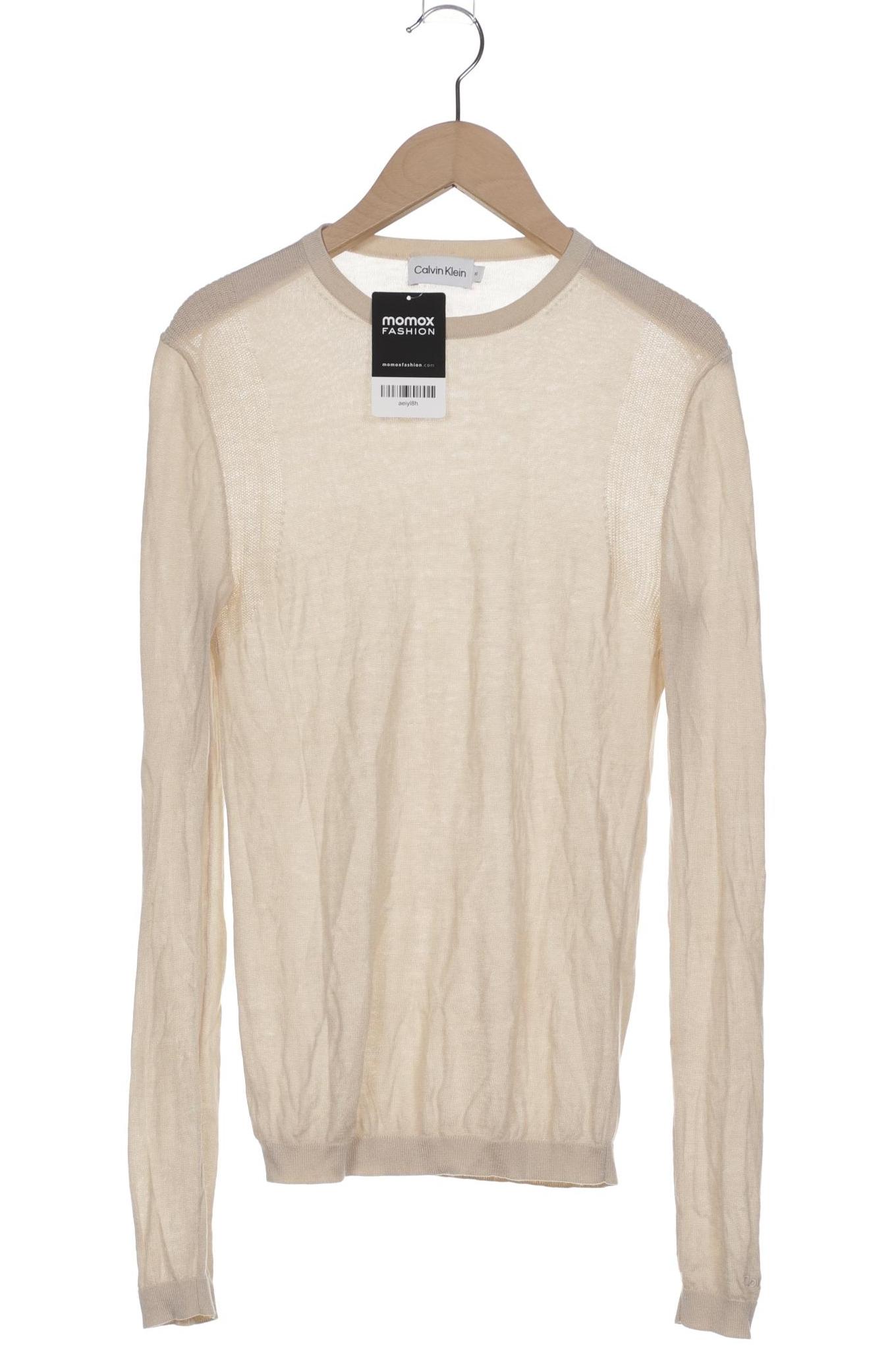 

Calvin Klein Damen Pullover, cremeweiß, Gr. 34