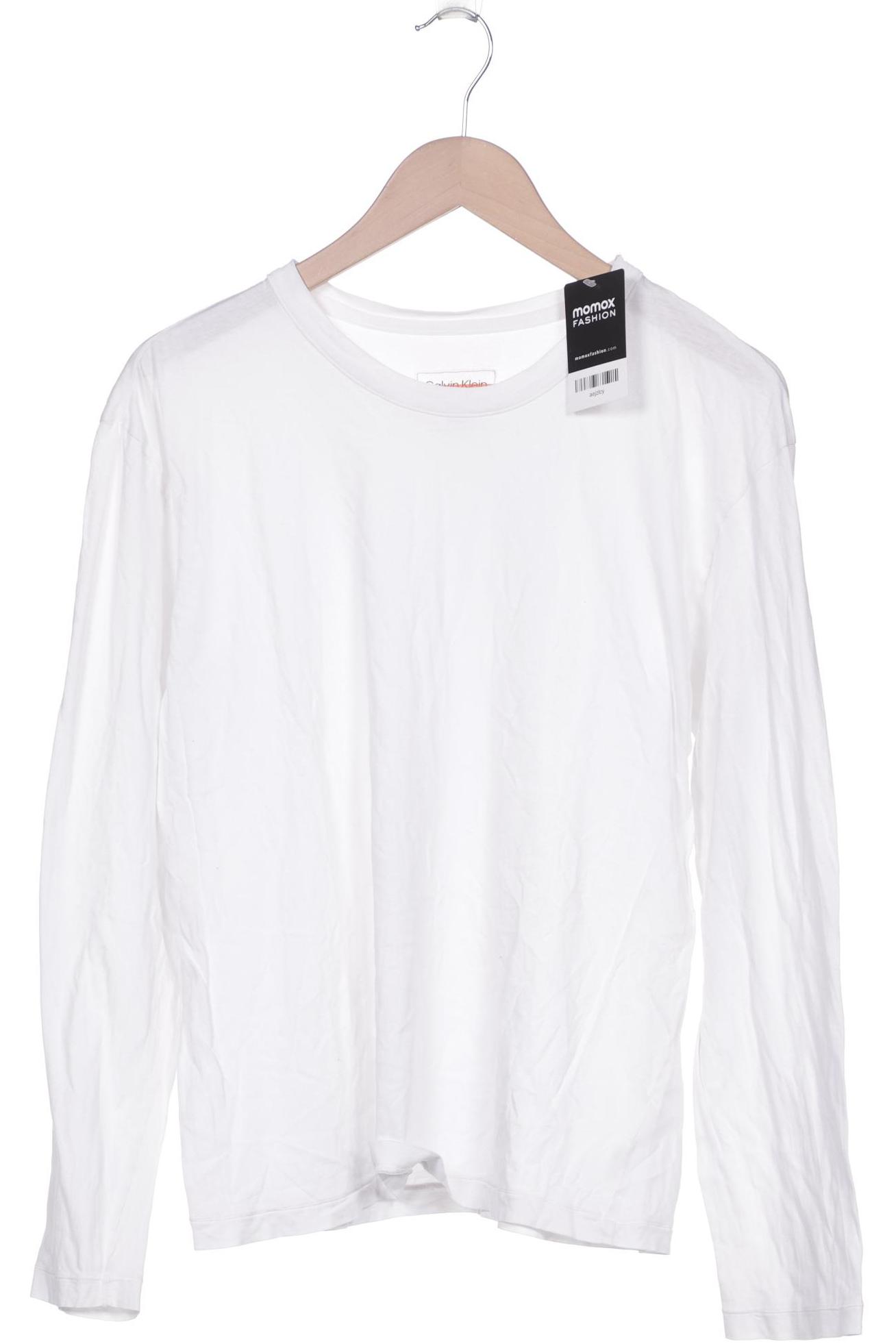 

Calvin Klein Damen Langarmshirt, weiß