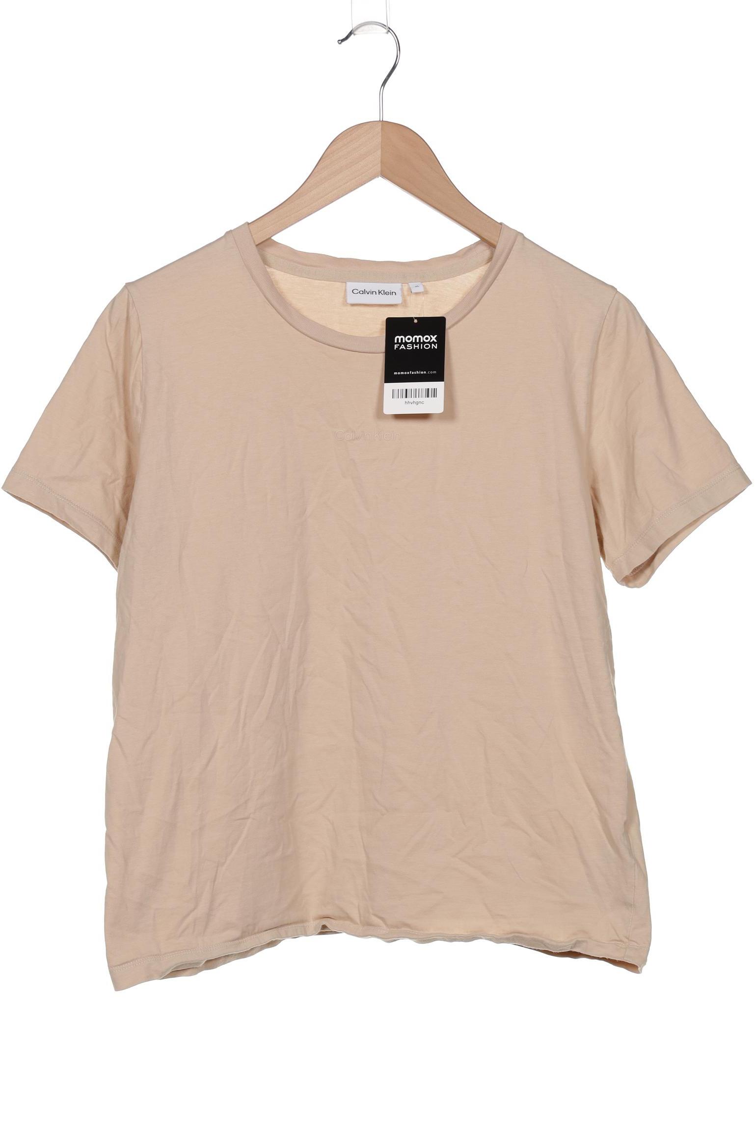 

Calvin Klein Damen T-Shirt, beige, Gr. 44
