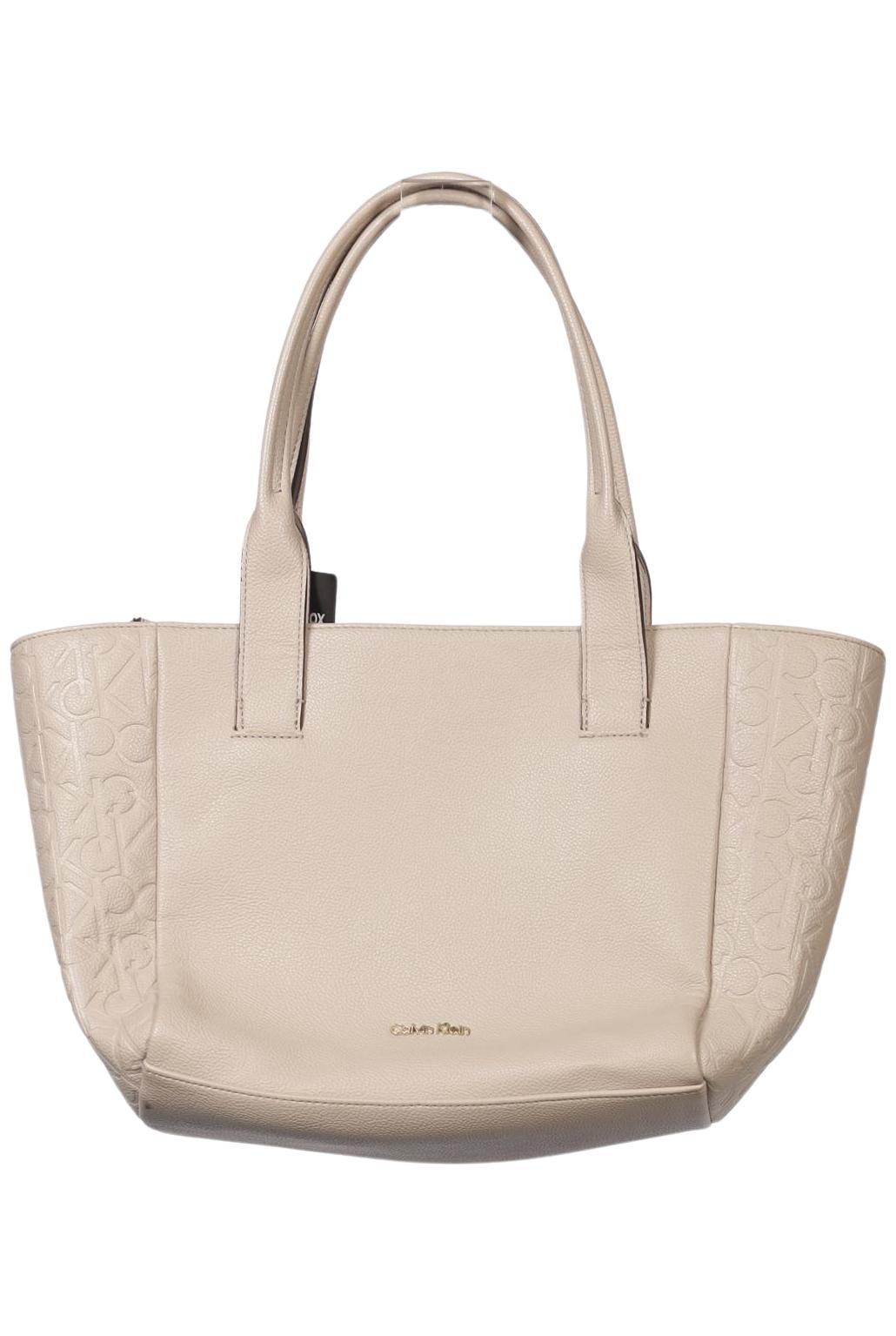 

Calvin Klein Damen Handtasche, beige, Gr.
