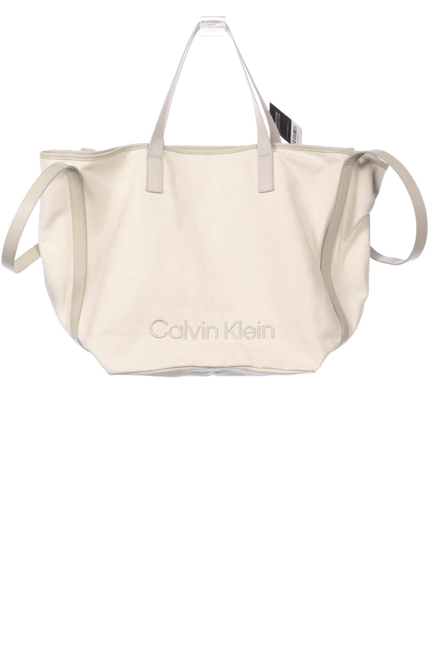 

Calvin Klein Damen Handtasche, cremeweiß, Gr.