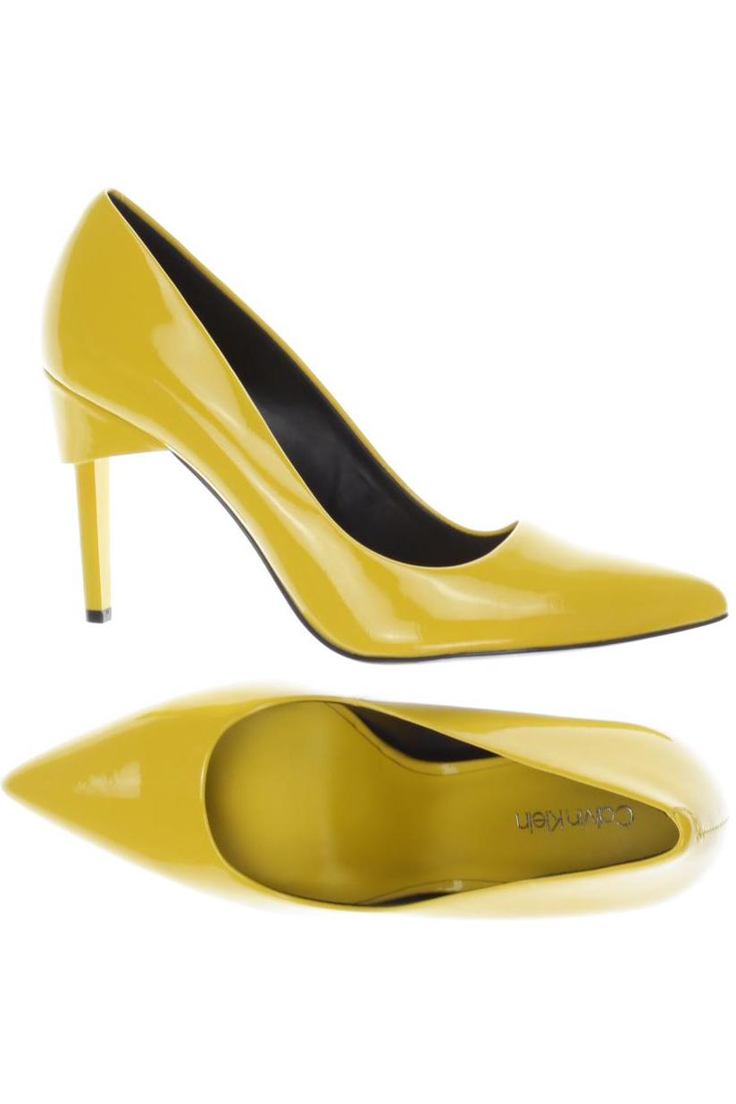 

Calvin Klein Damen Pumps, gelb, Gr. 37