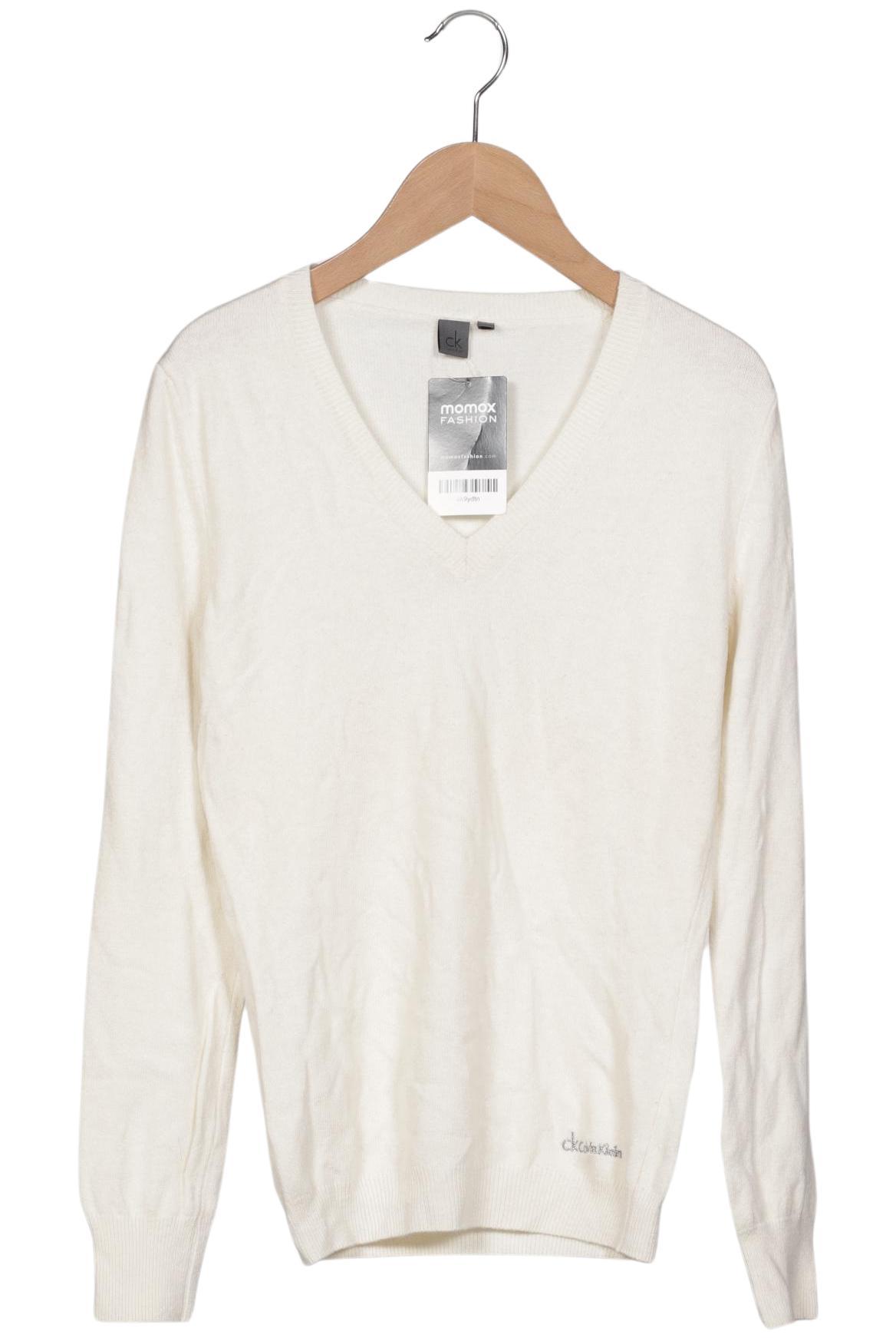 

Calvin Klein Damen Pullover, cremeweiß, Gr. 36