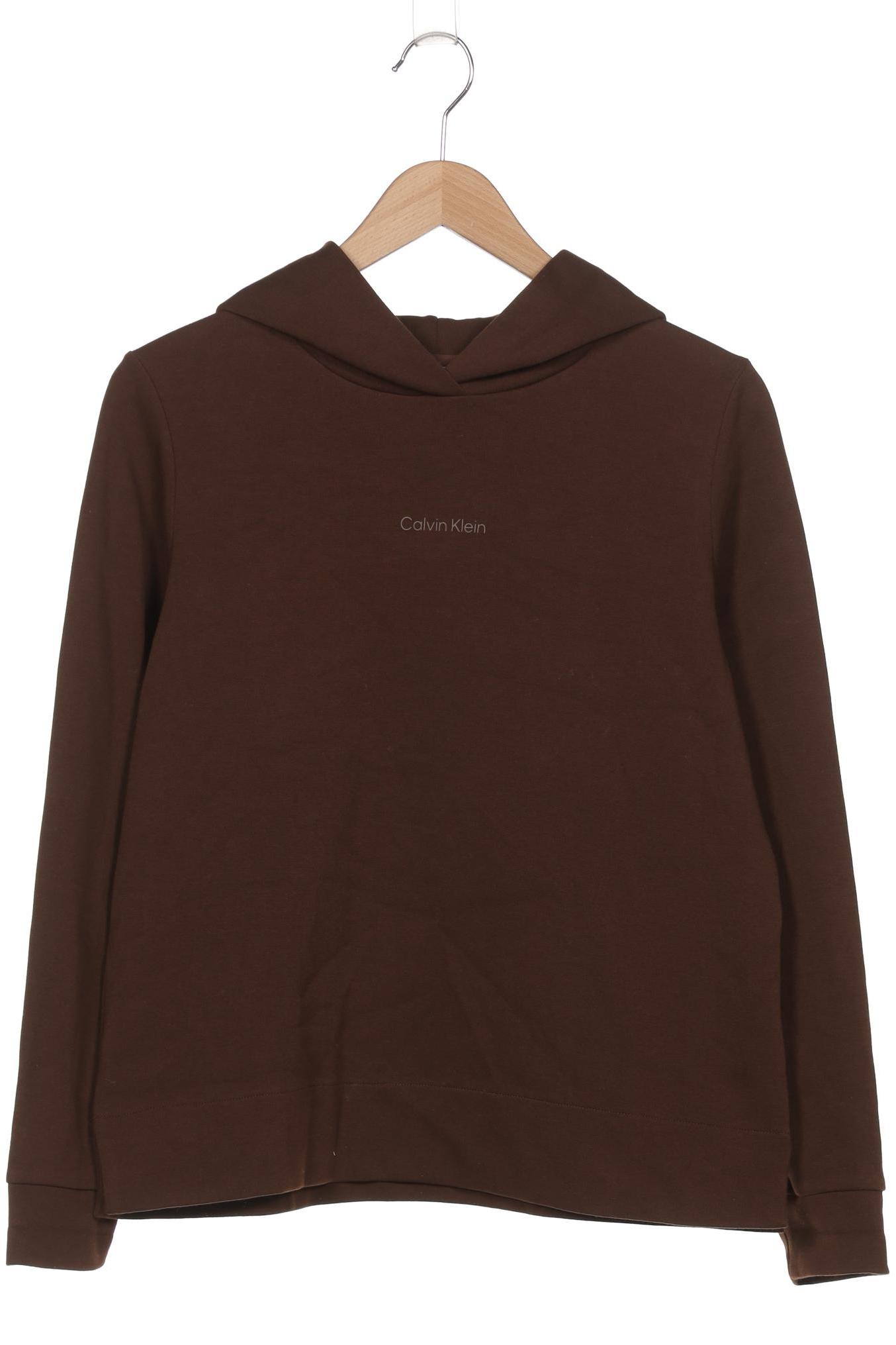 

Calvin Klein Damen Kapuzenpullover, braun, Gr. 36