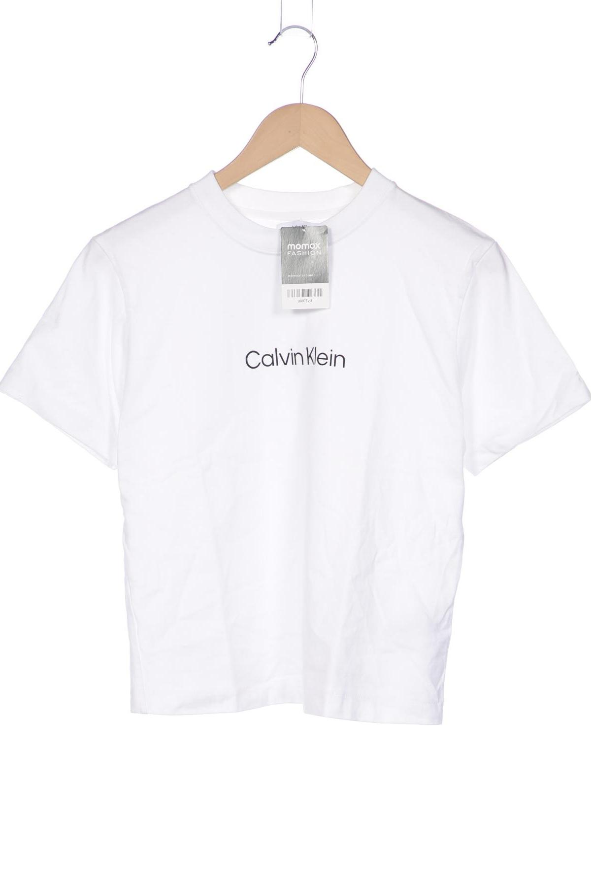 

Calvin Klein Damen T-Shirt, weiß, Gr. 36