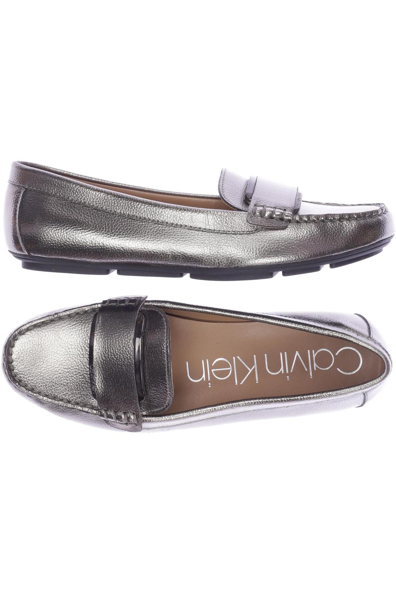 

Calvin Klein Damen Halbschuh, silber, Gr. 39