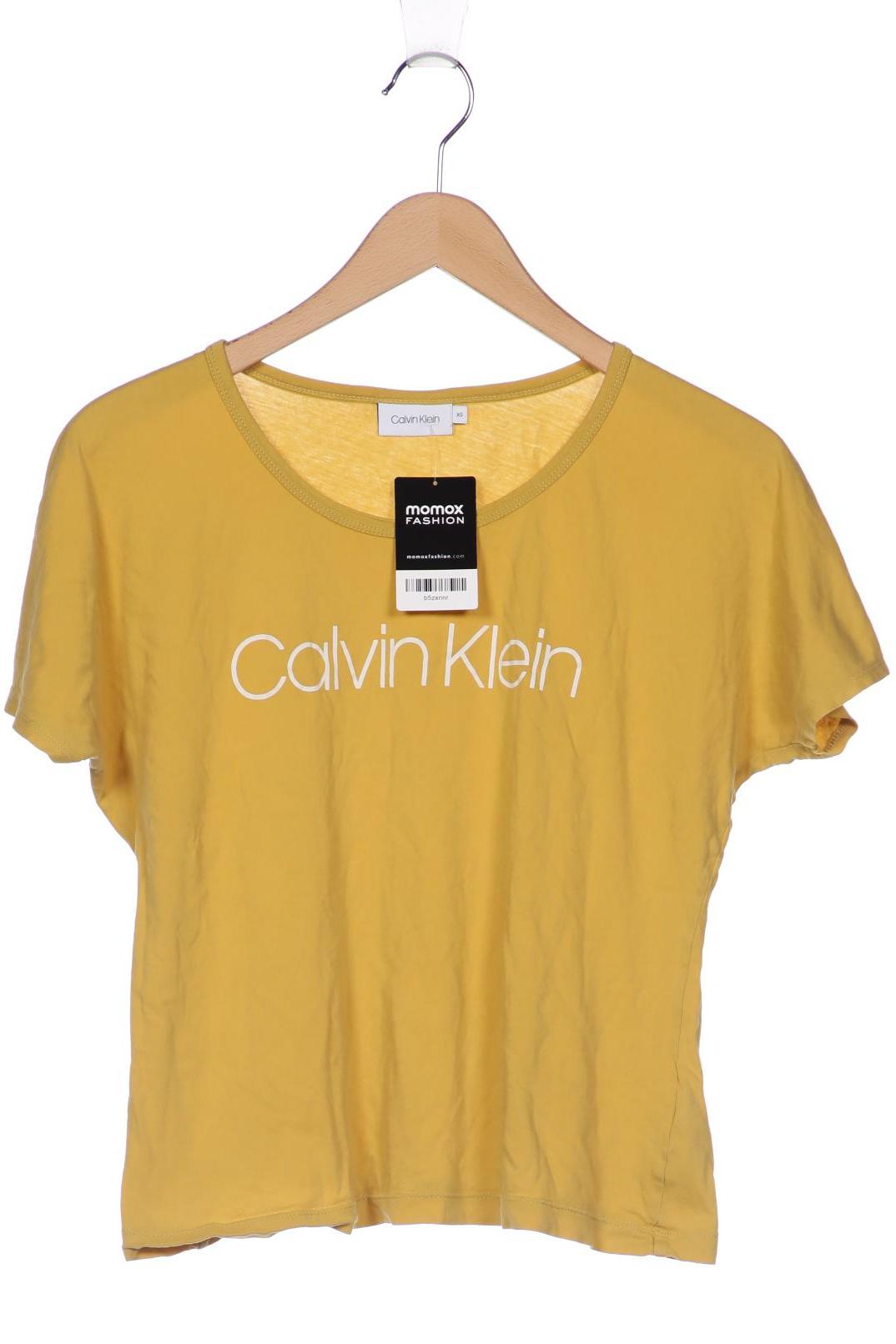 

Calvin Klein Damen T-Shirt, gelb