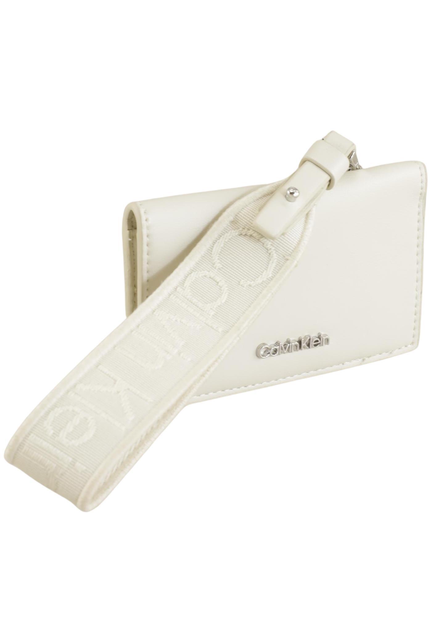 

Calvin Klein Damen Portemonnaie, cremeweiß, Gr.