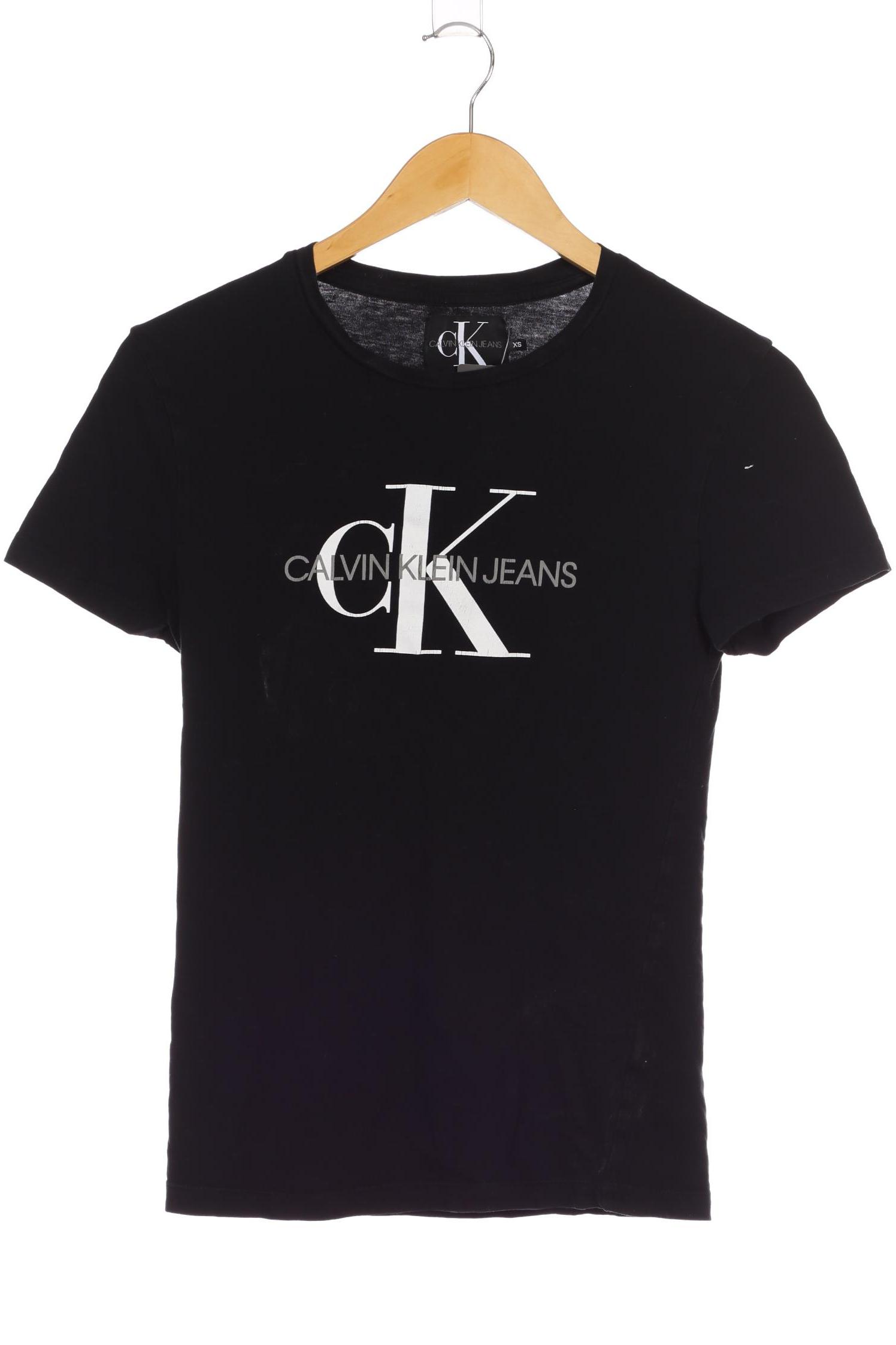 

Calvin Klein Damen T-Shirt, schwarz, Gr. 34