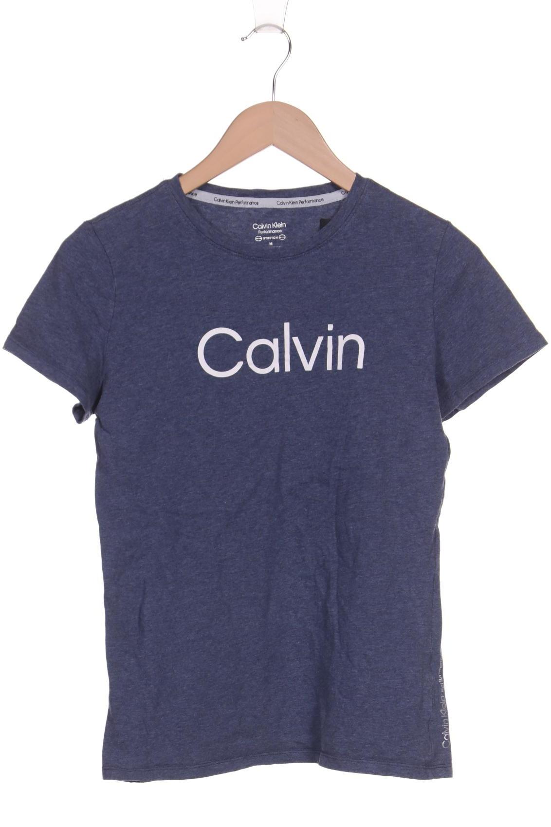 

Calvin Klein Damen T-Shirt, blau, Gr. 38