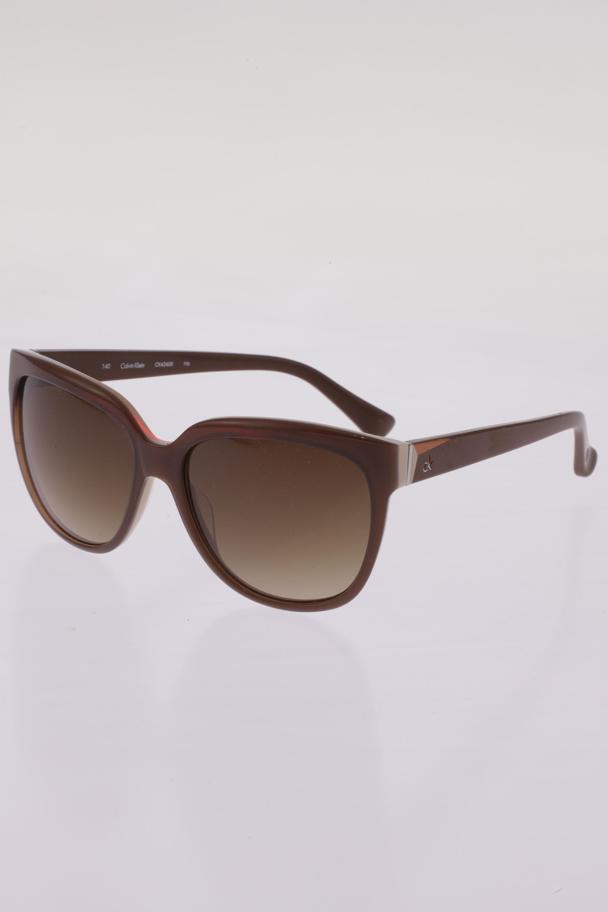 

Calvin Klein Damen Sonnenbrille, braun, Gr.