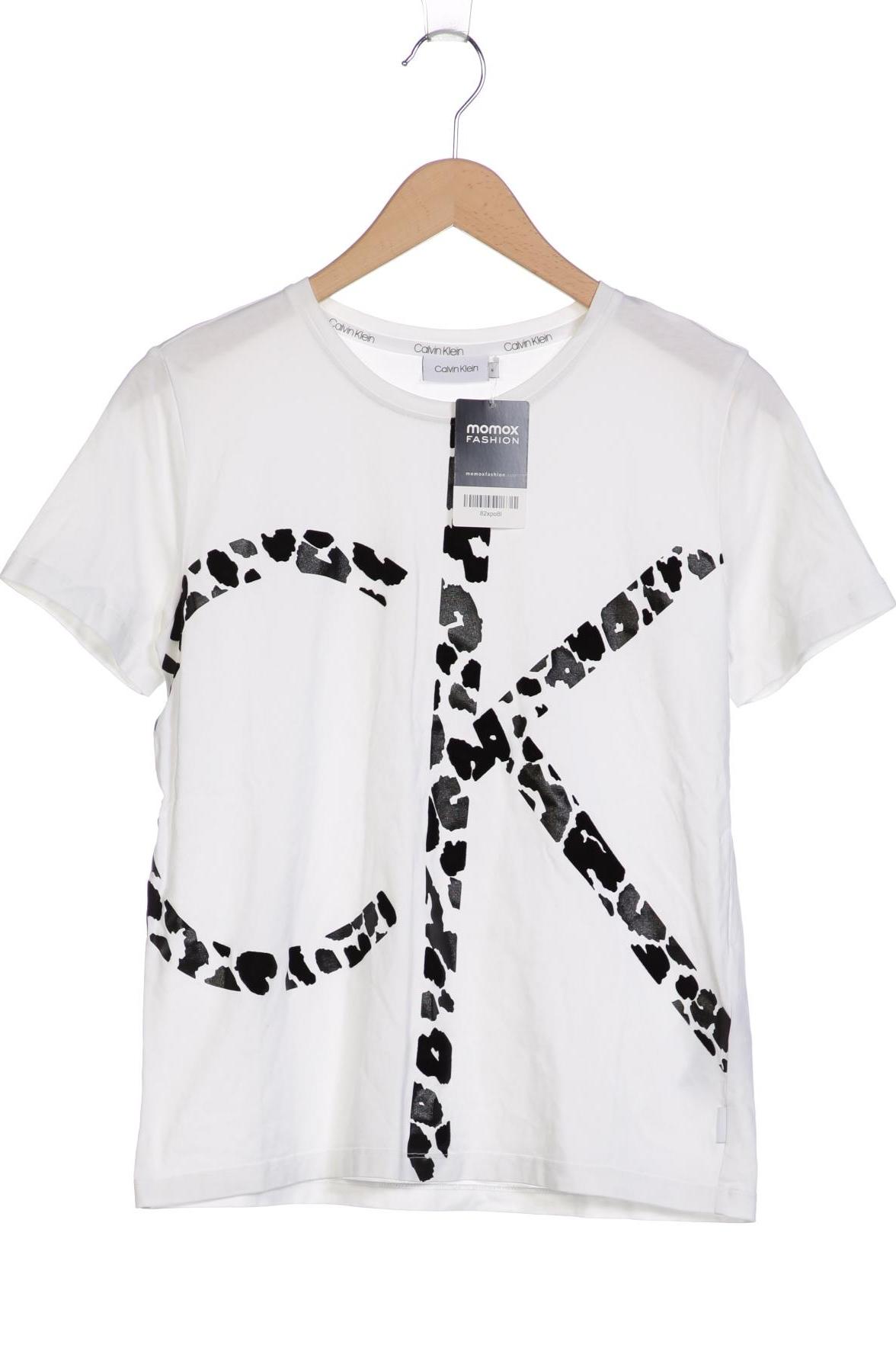 

Calvin Klein Damen T-Shirt, weiß, Gr. 38