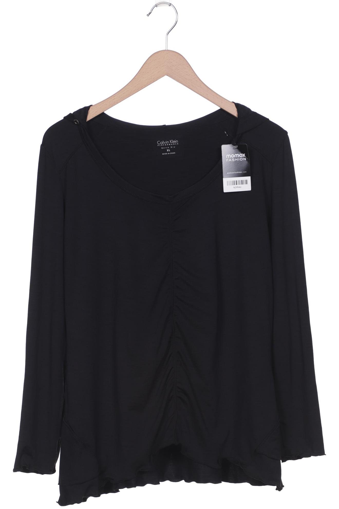 

Calvin Klein Damen Langarmshirt, schwarz, Gr. 44