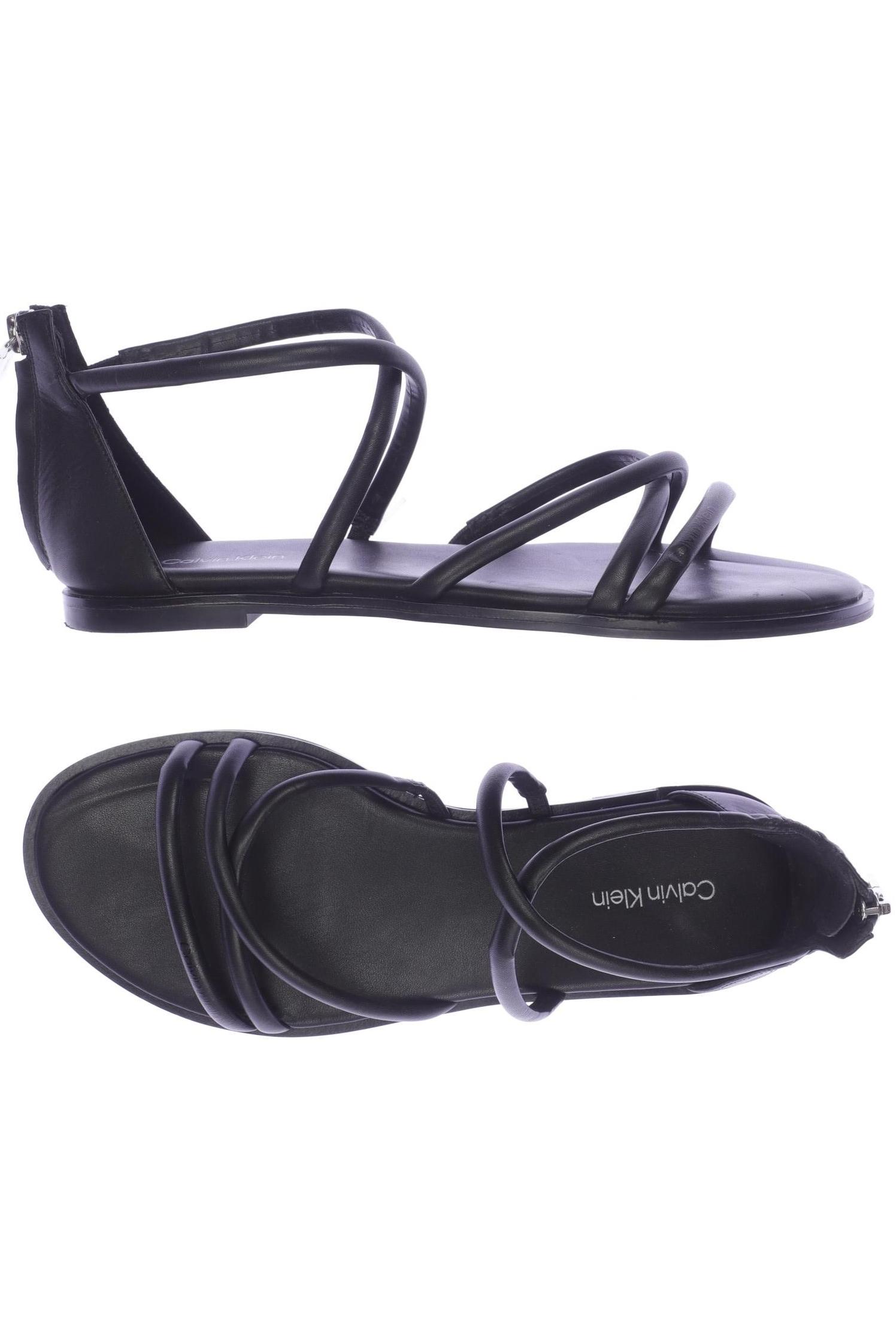 

Calvin Klein Damen Sandale, schwarz, Gr. 39