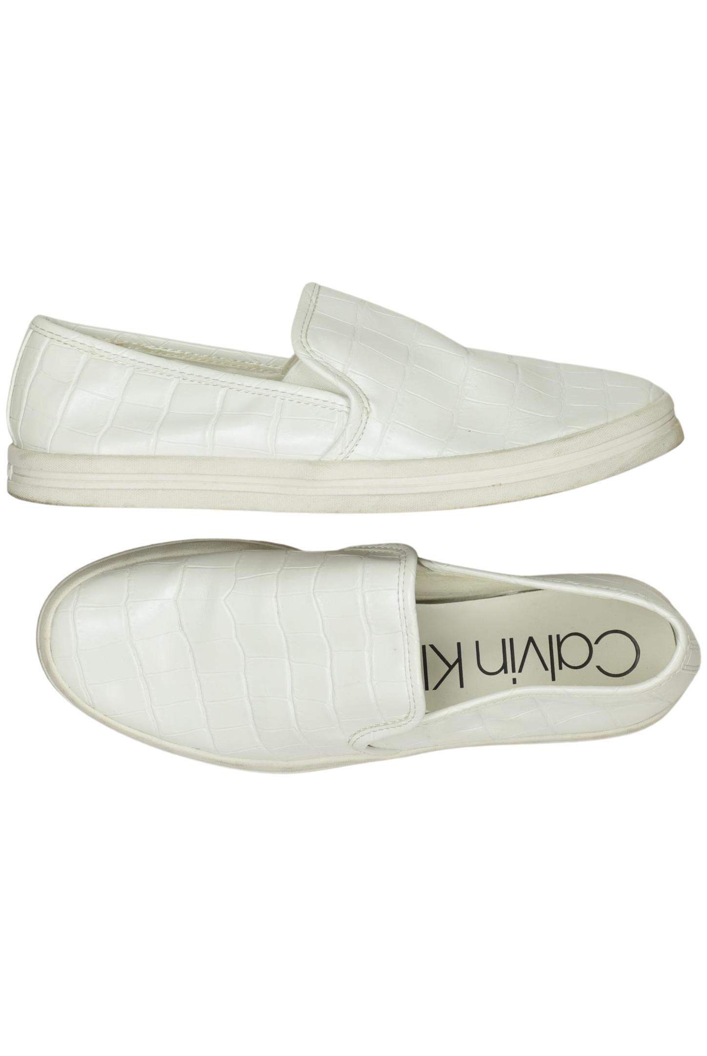 

Calvin Klein Damen Halbschuh, weiß, Gr. 38