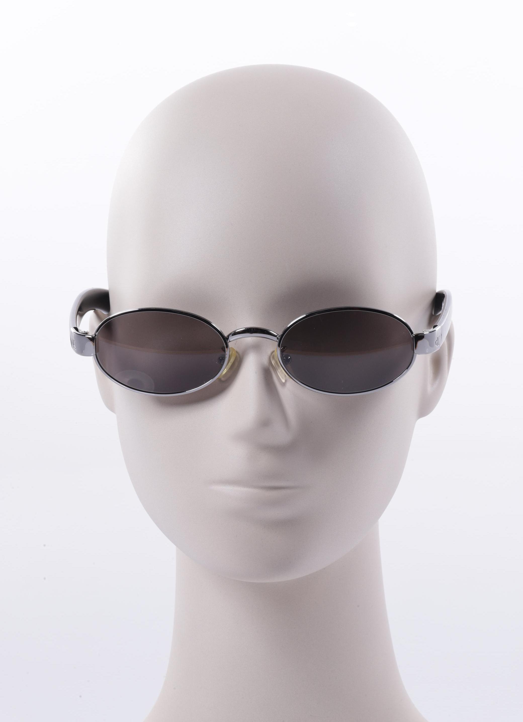 

Calvin Klein Damen Sonnenbrille, silber, Gr.