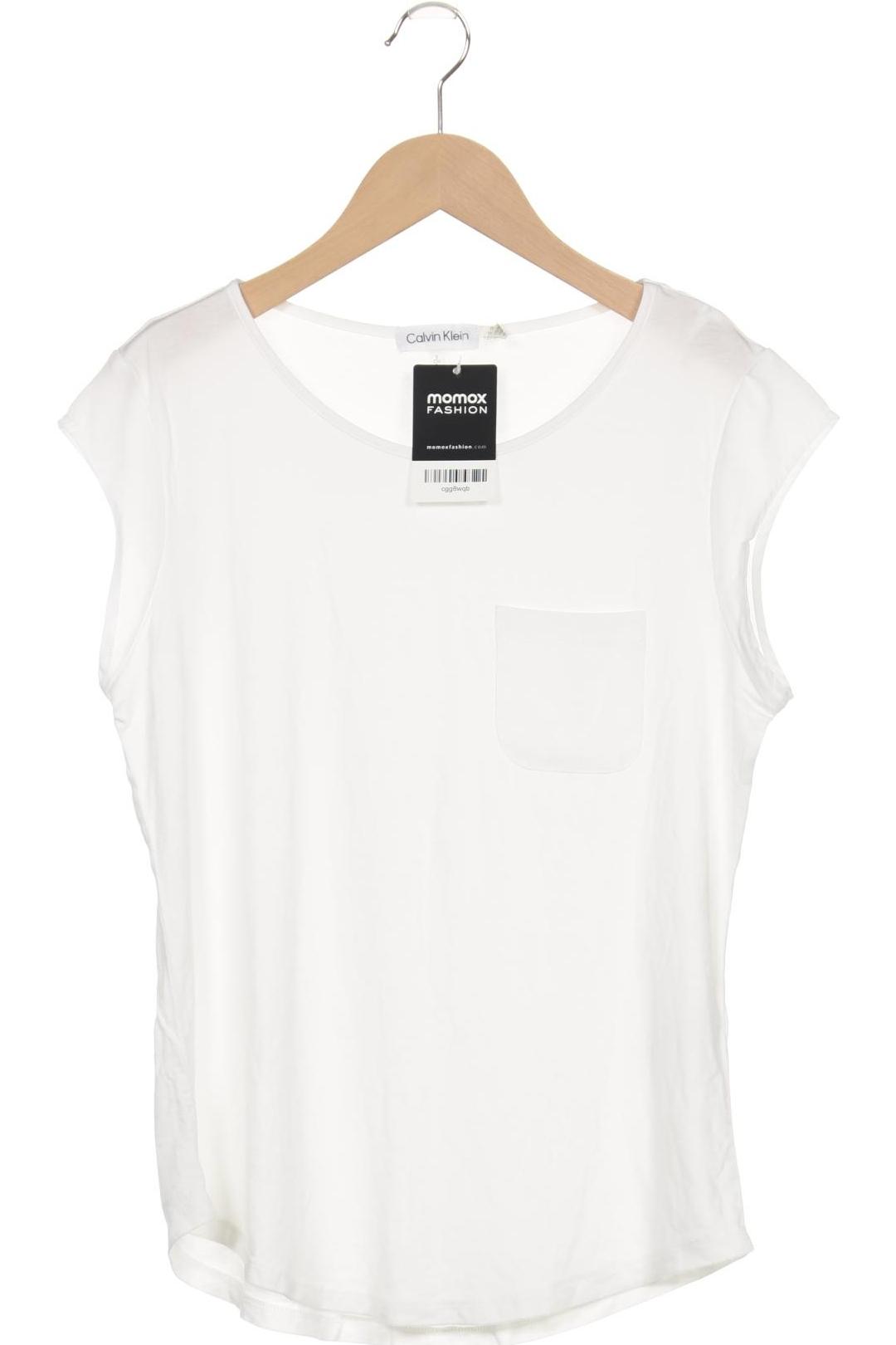 

Calvin Klein Damen T-Shirt, weiß, Gr. 36