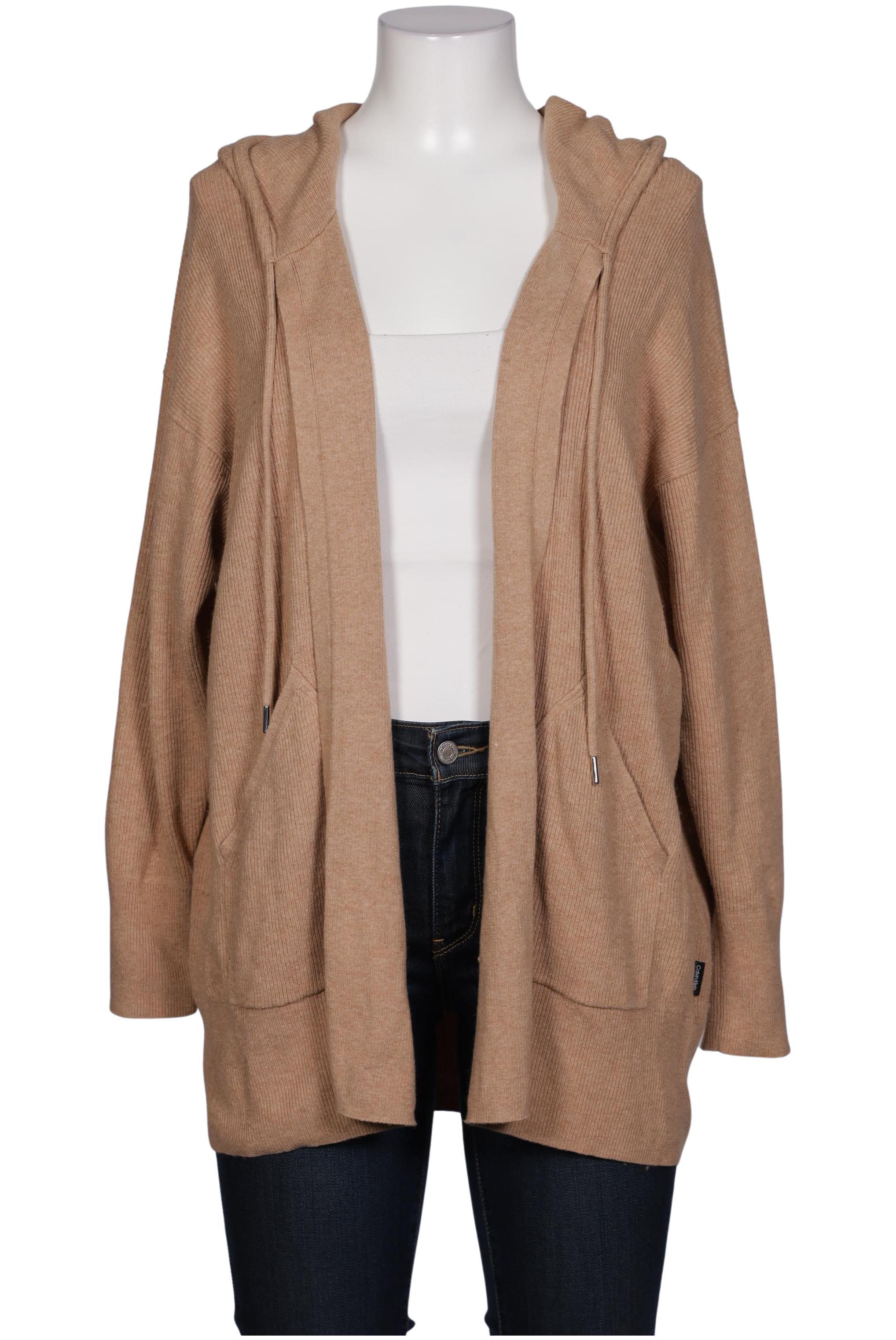 

Calvin Klein Damen Strickjacke, beige, Gr. 38