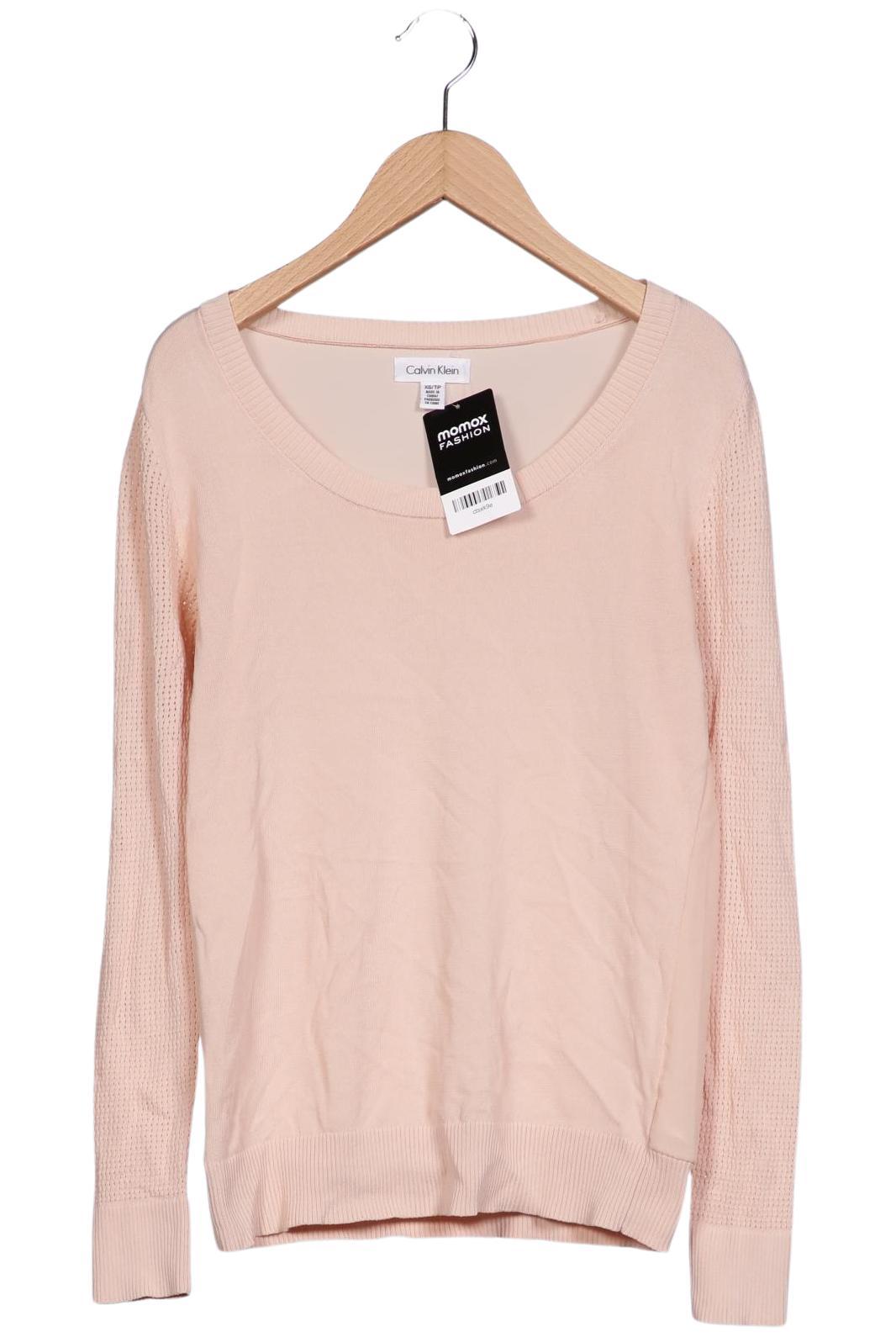 

Calvin Klein Damen Langarmshirt, pink, Gr. 34