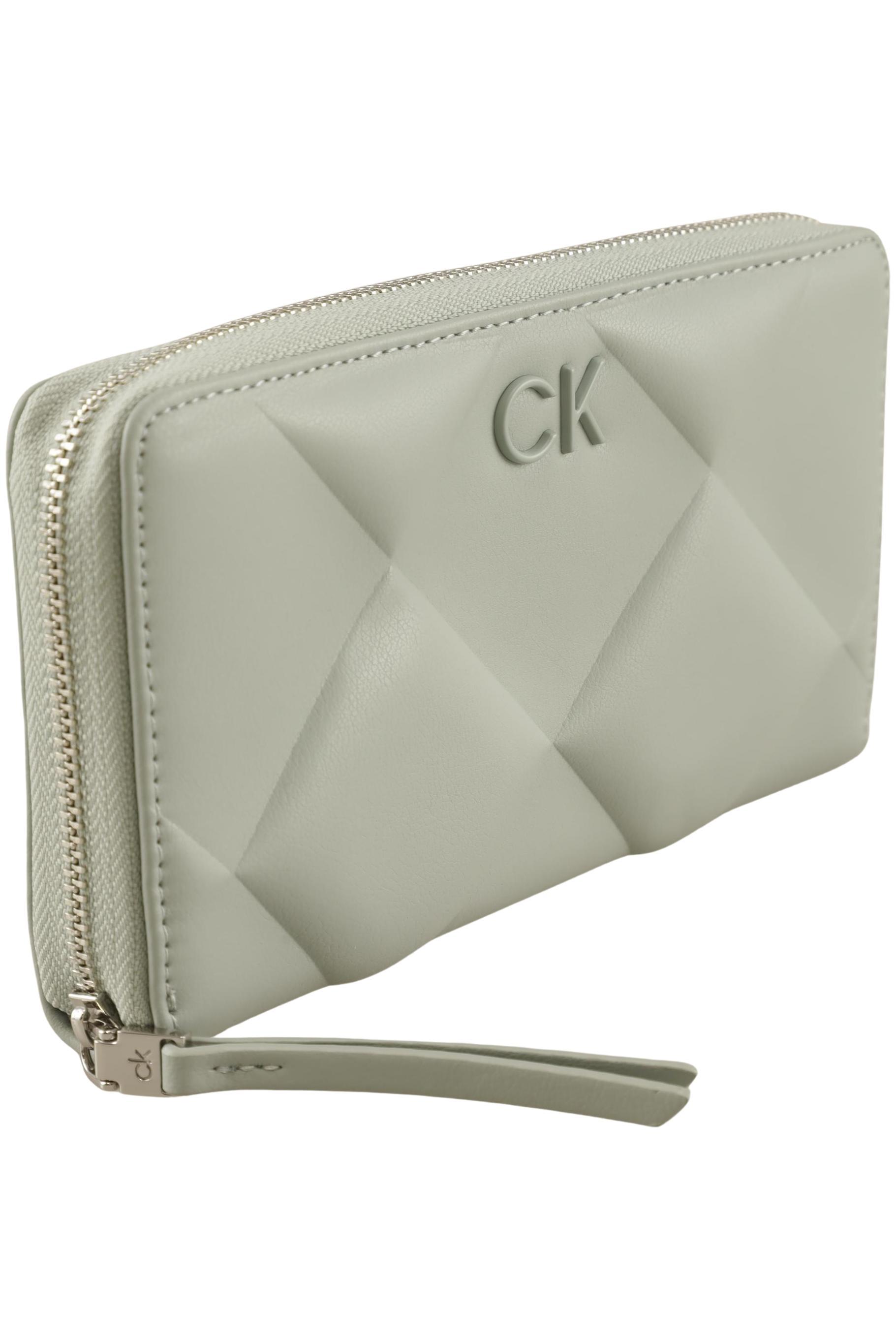 

Calvin Klein Damen Portemonnaie, hellgrün, Gr.