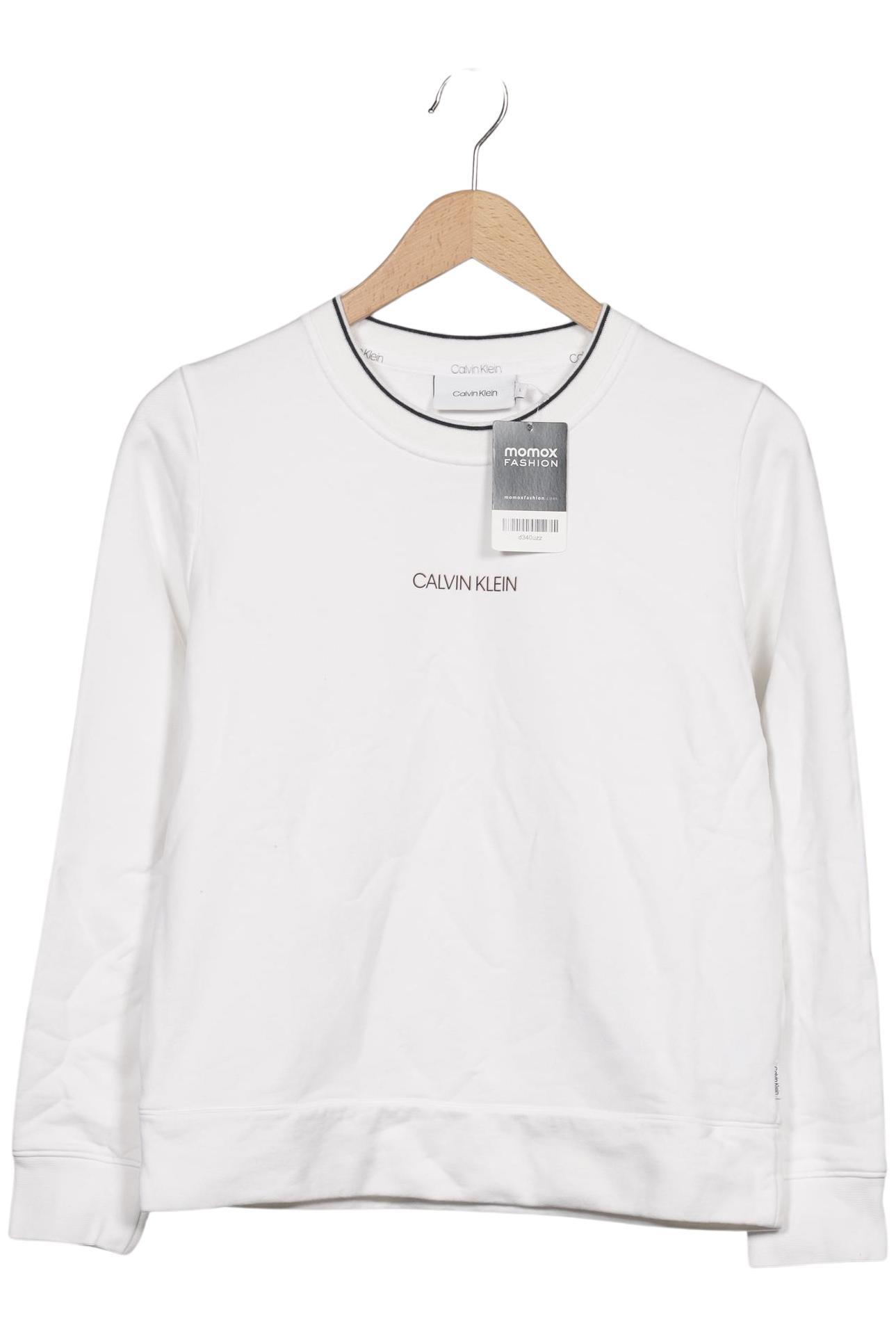 

Calvin Klein Damen Sweatshirt, weiß, Gr. 42