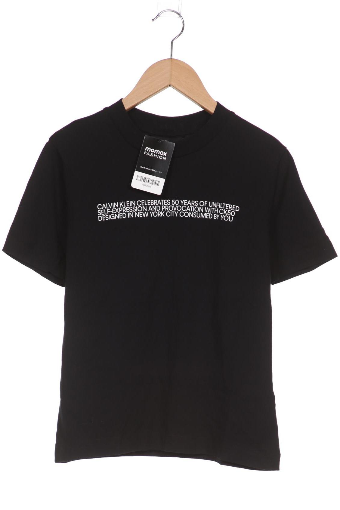 

Calvin Klein Damen T-Shirt, schwarz, Gr. 36