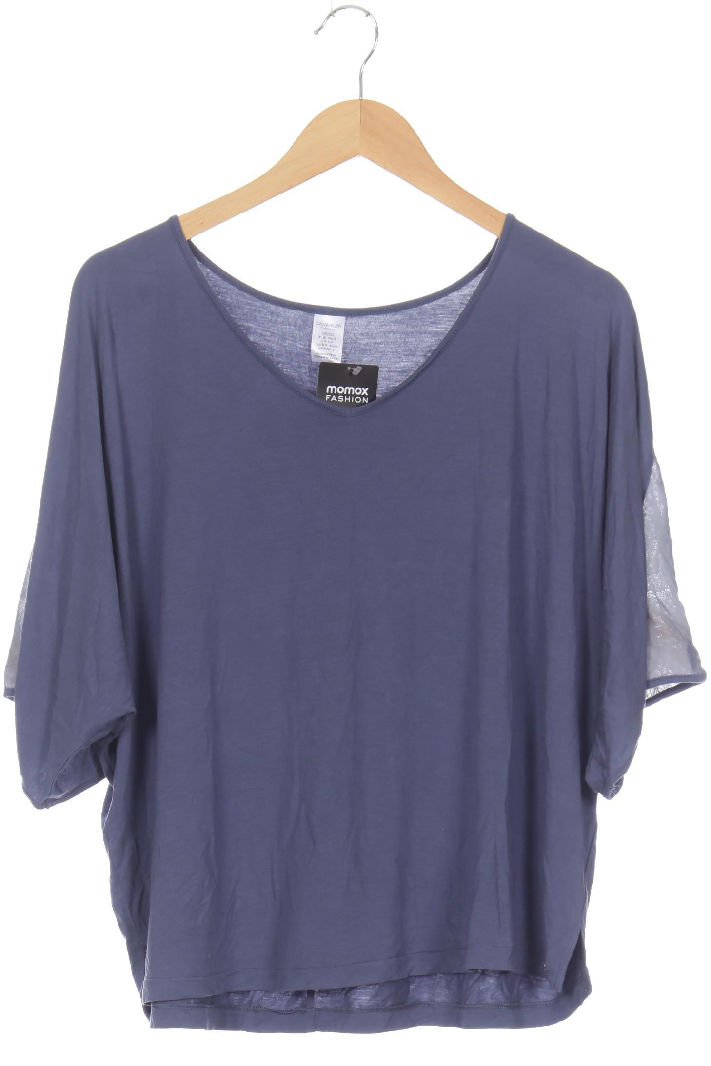 

Calvin Klein Damen T-Shirt, blau, Gr. 36
