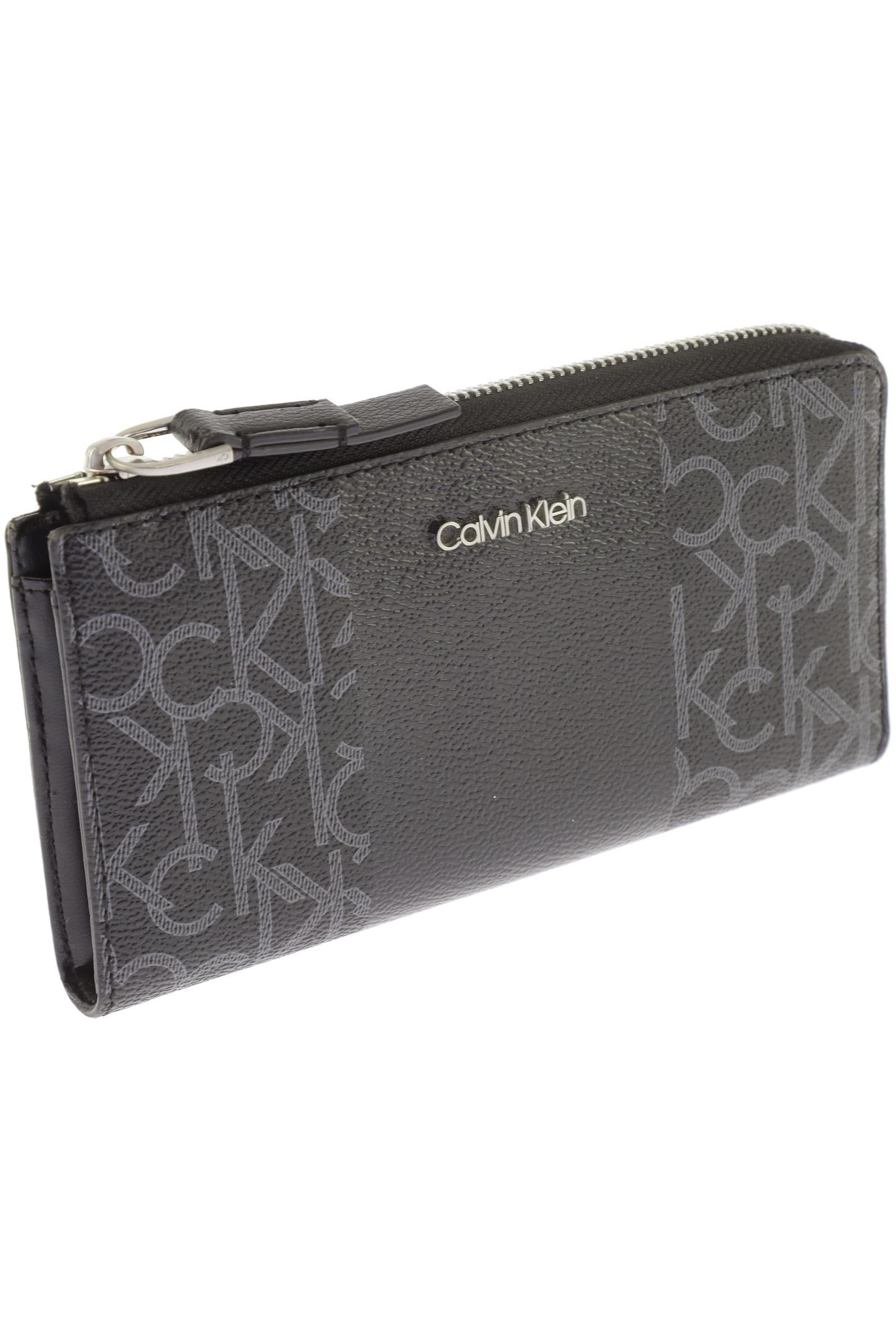 

Calvin Klein Damen Portemonnaie, schwarz, Gr.