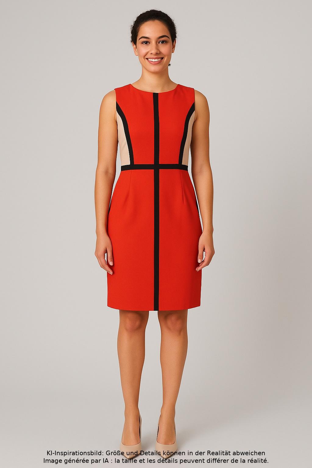 

Calvin Klein Damen Kleid, mehrfarbig, Gr. 4